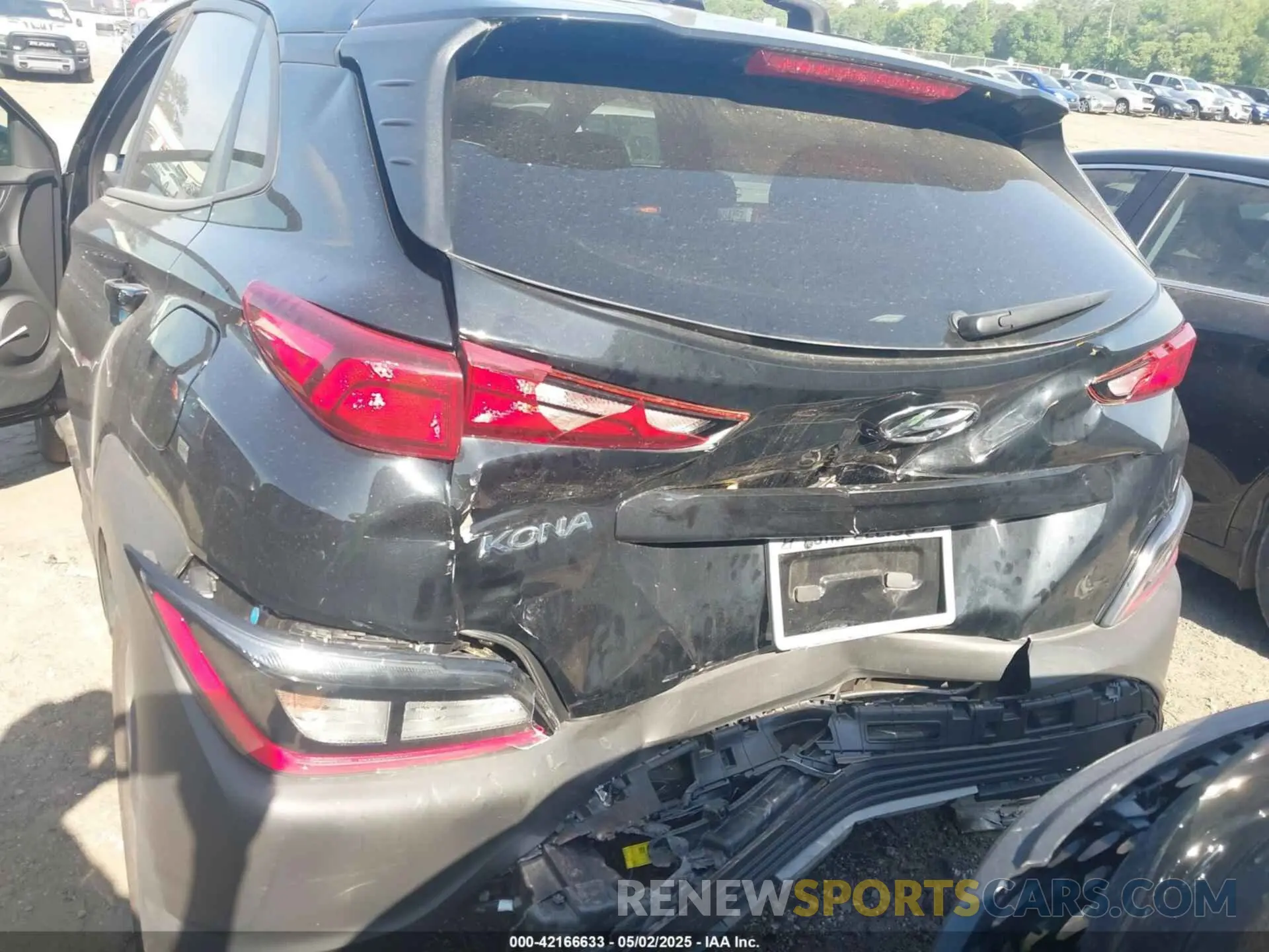 6 Photograph of a damaged car KM8K62ABXPU040491 HYUNDAI KONA 2023