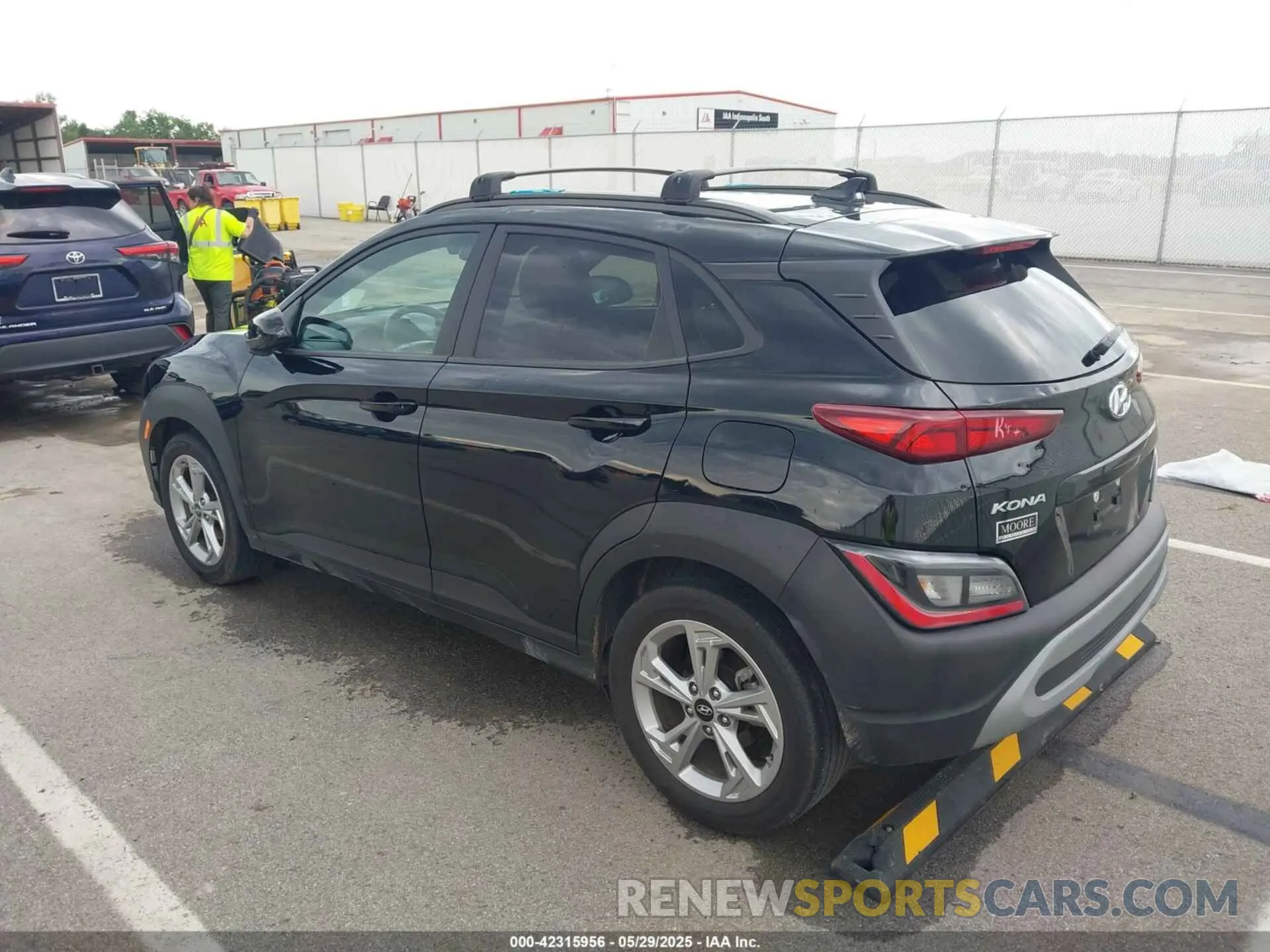 3 Photograph of a damaged car KM8K62ABXPU055895 HYUNDAI KONA 2023