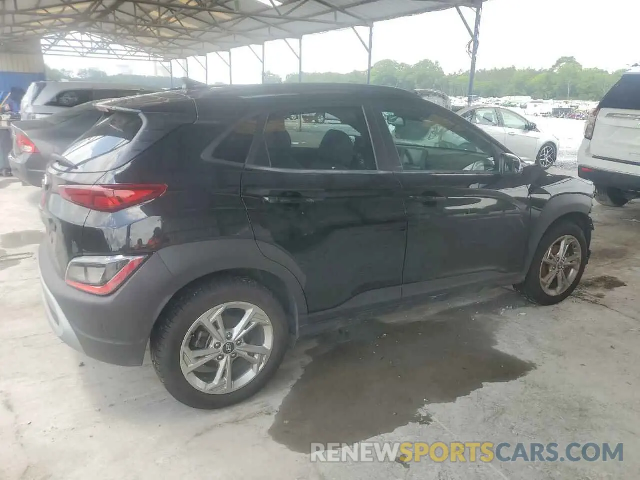 3 Photograph of a damaged car KM8K62ABXPU975591 HYUNDAI KONA 2023