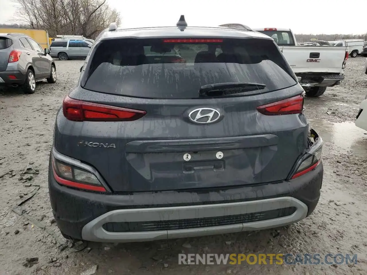 6 Photograph of a damaged car KM8K62ABXPU982833 HYUNDAI KONA 2023