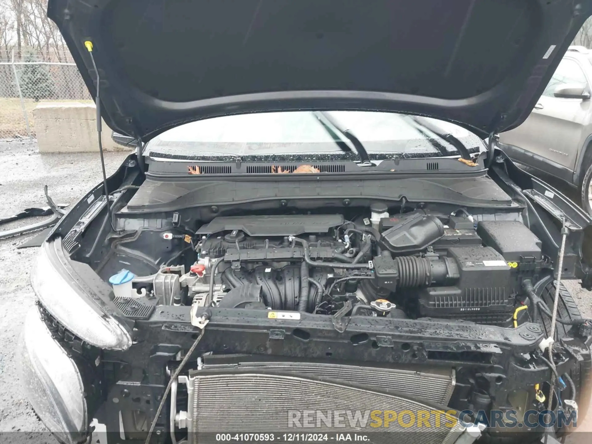 10 Photograph of a damaged car KM8K6CAB0PU002225 HYUNDAI KONA 2023