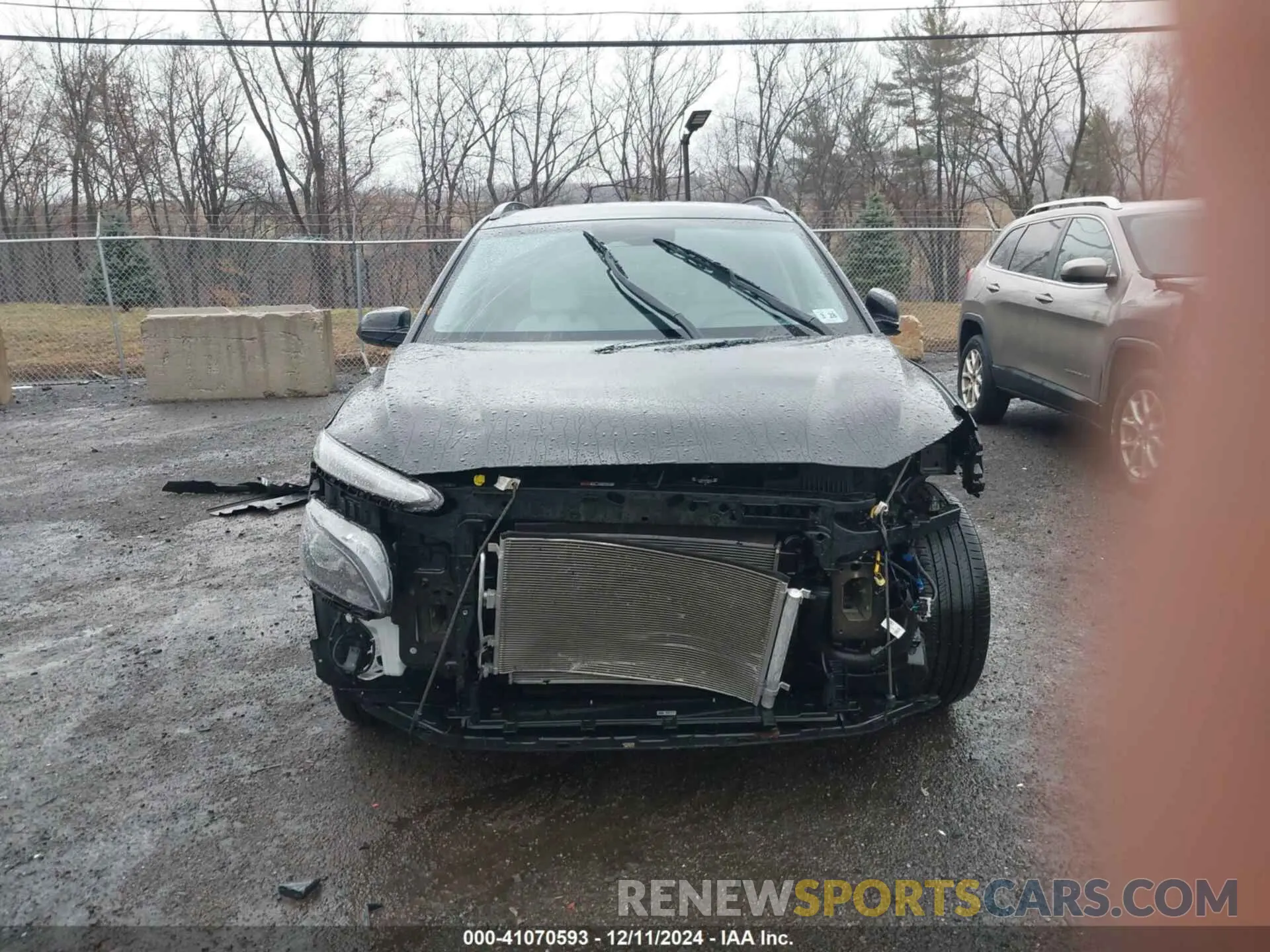 12 Photograph of a damaged car KM8K6CAB0PU002225 HYUNDAI KONA 2023