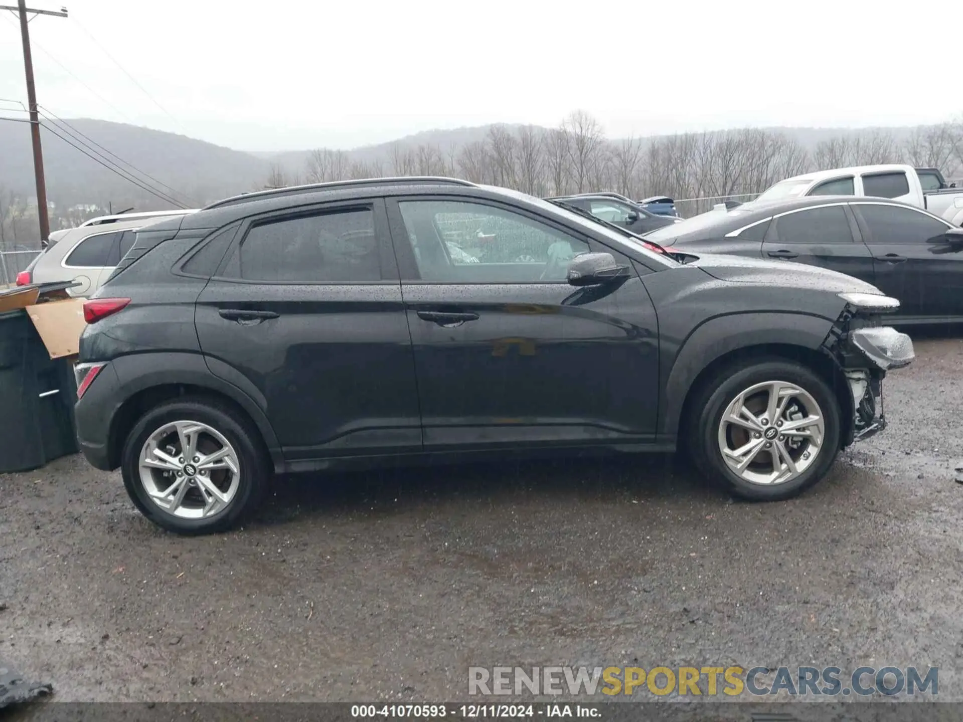 13 Photograph of a damaged car KM8K6CAB0PU002225 HYUNDAI KONA 2023