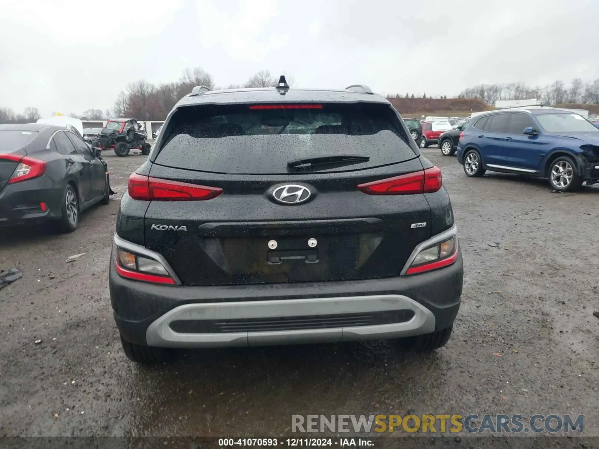 16 Photograph of a damaged car KM8K6CAB0PU002225 HYUNDAI KONA 2023