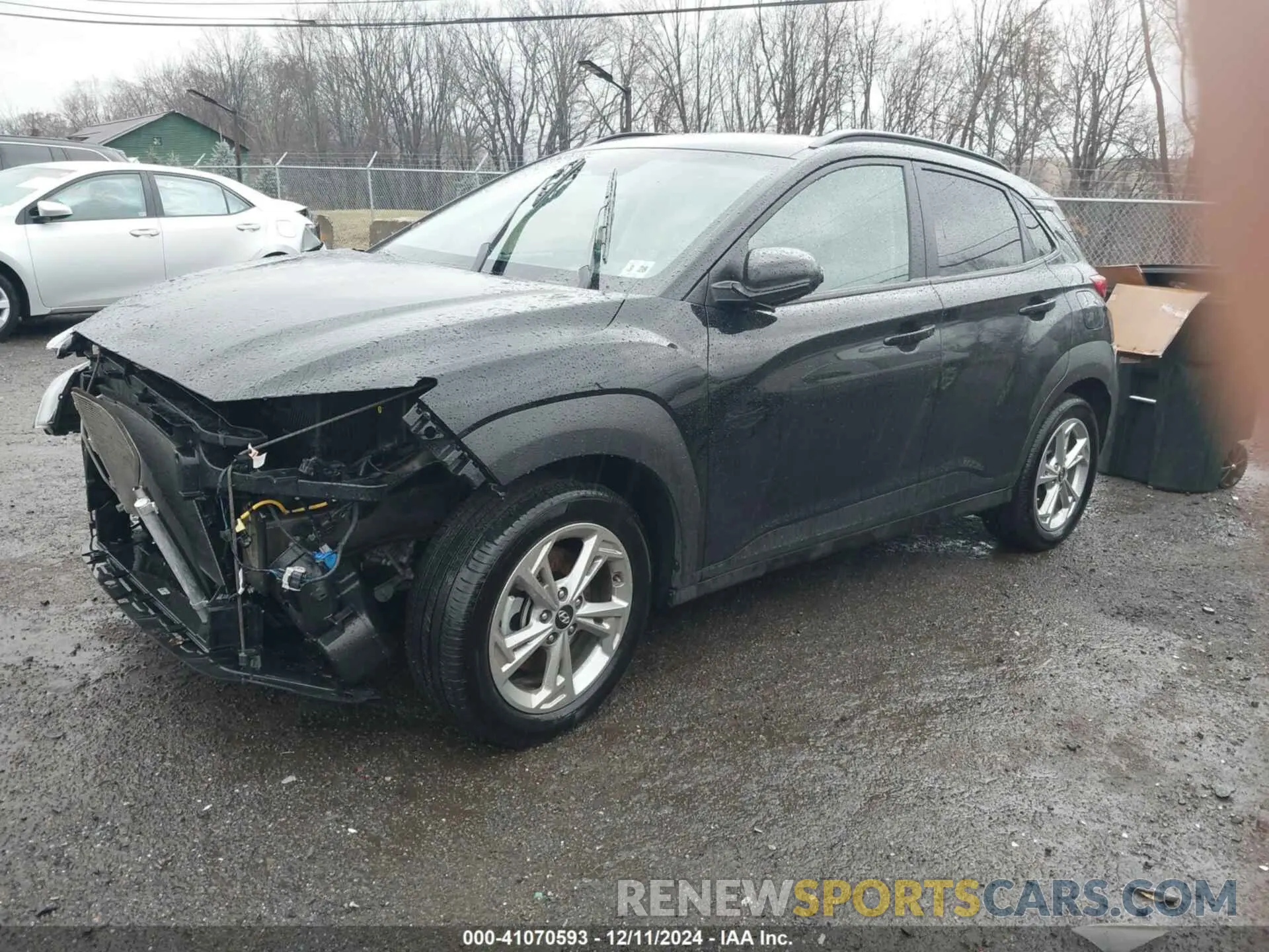 2 Photograph of a damaged car KM8K6CAB0PU002225 HYUNDAI KONA 2023