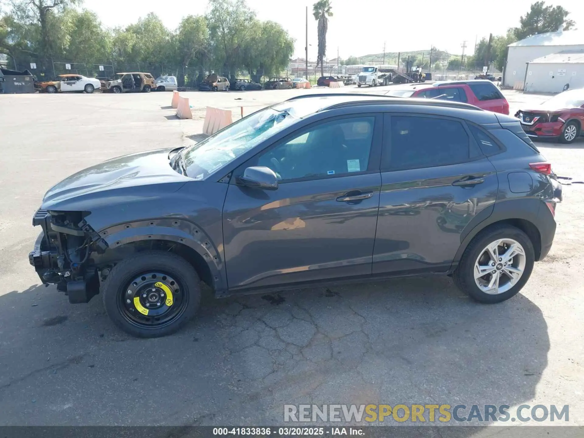 15 Photograph of a damaged car KM8K6CAB0PU060304 HYUNDAI KONA 2023