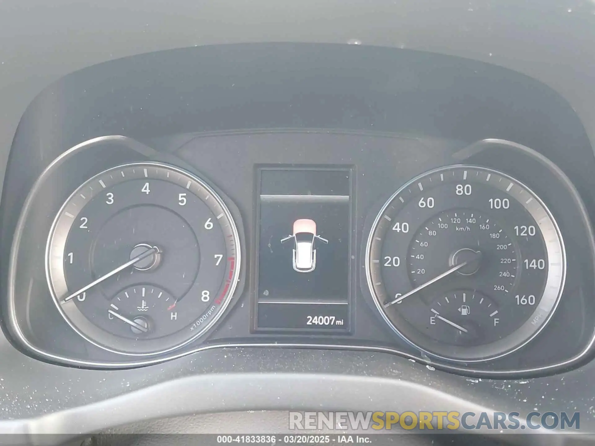 7 Photograph of a damaged car KM8K6CAB0PU060304 HYUNDAI KONA 2023