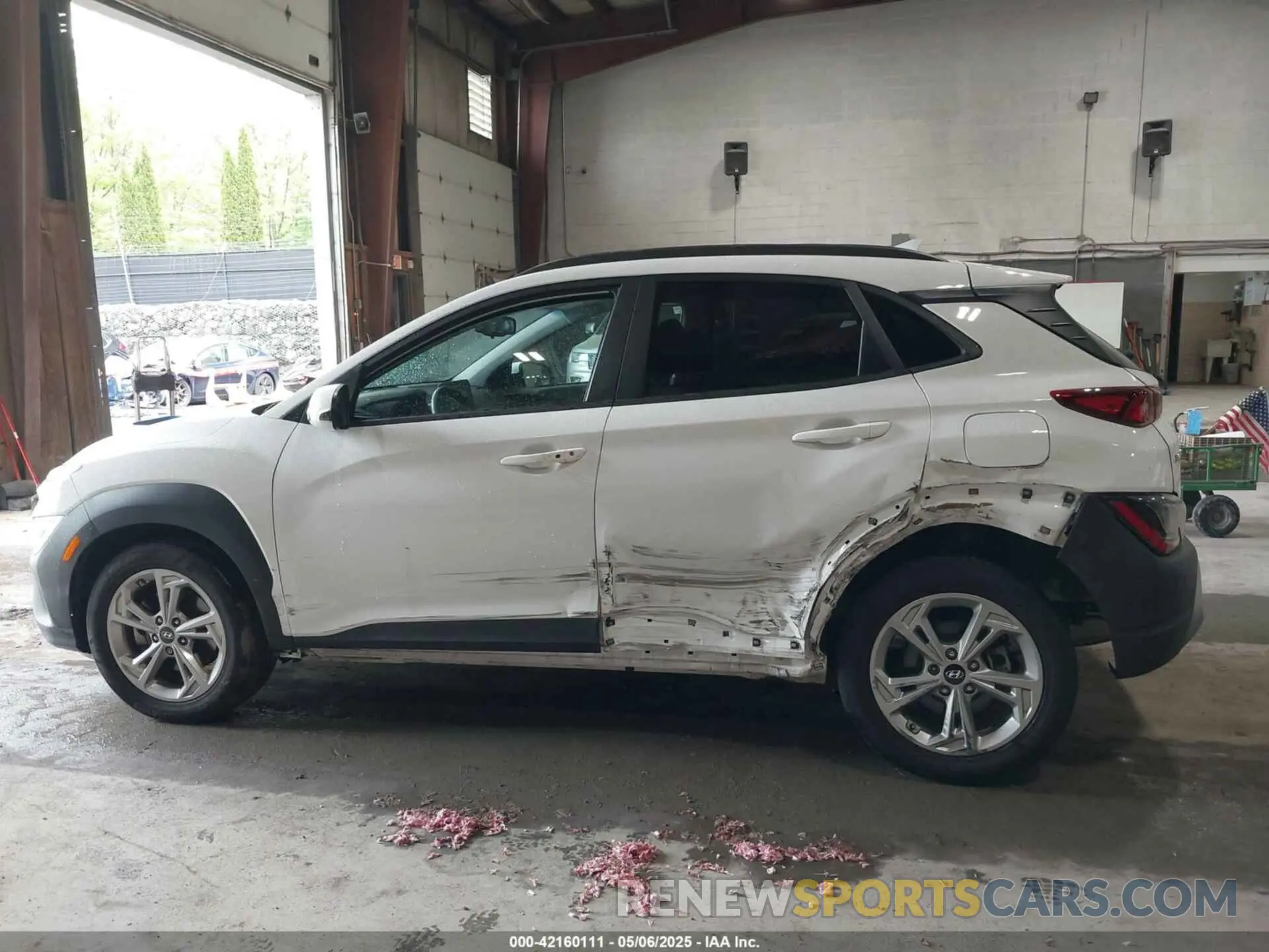 6 Photograph of a damaged car KM8K6CAB0PU954853 HYUNDAI KONA 2023