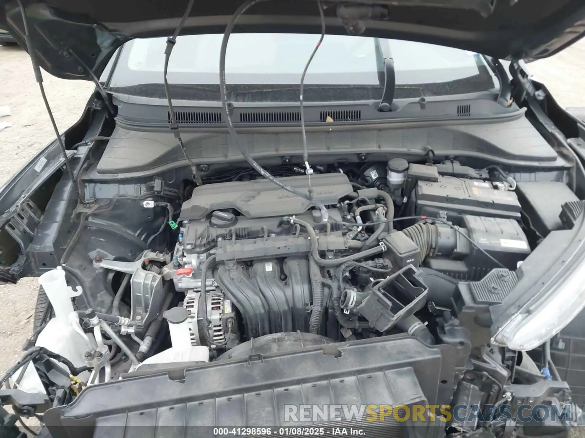 10 Photograph of a damaged car KM8K6CAB1PU045312 HYUNDAI KONA 2023