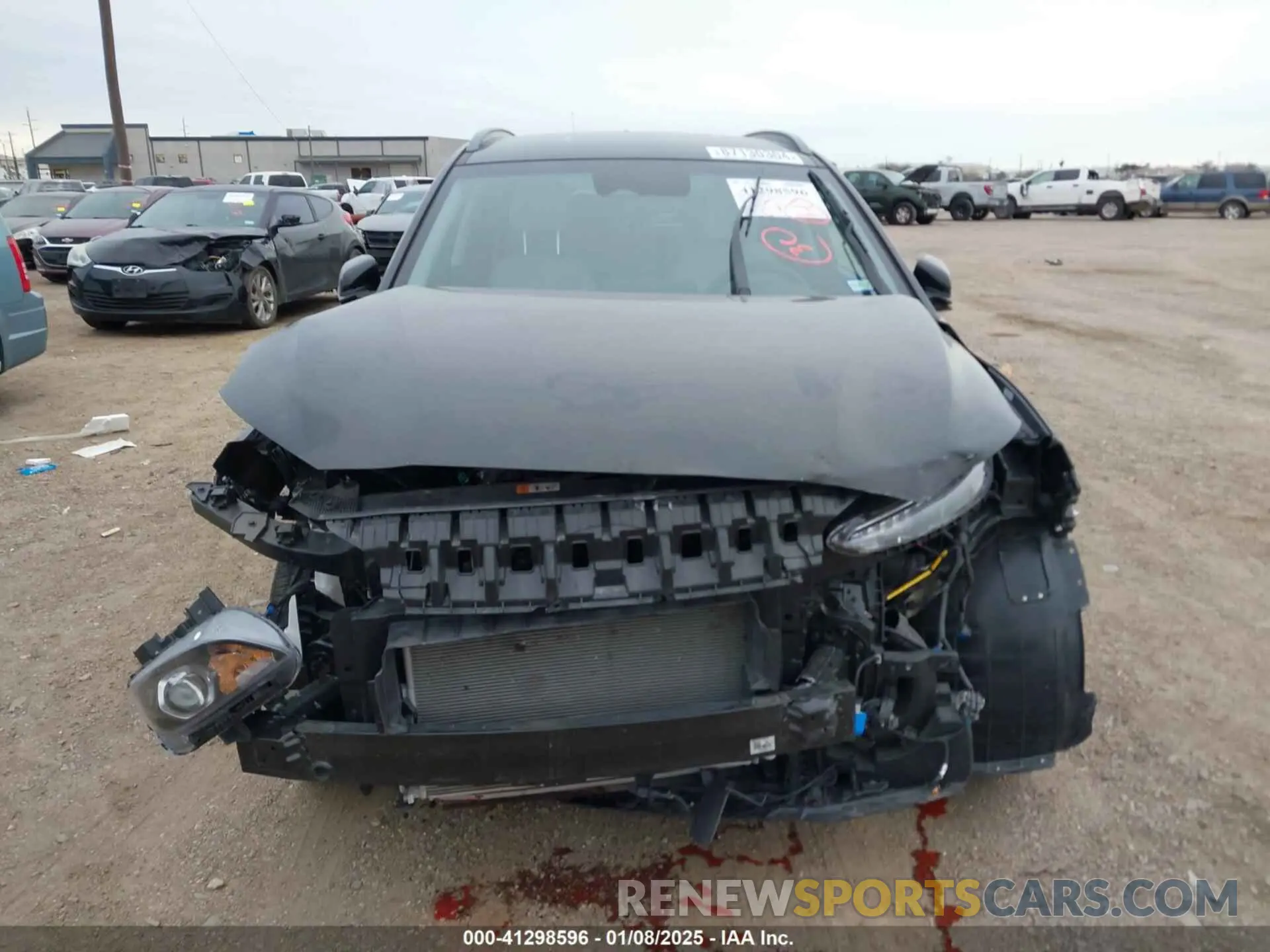 11 Photograph of a damaged car KM8K6CAB1PU045312 HYUNDAI KONA 2023