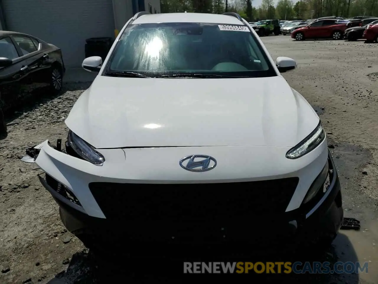 5 Photograph of a damaged car KM8K6CAB1PU977705 HYUNDAI KONA 2023