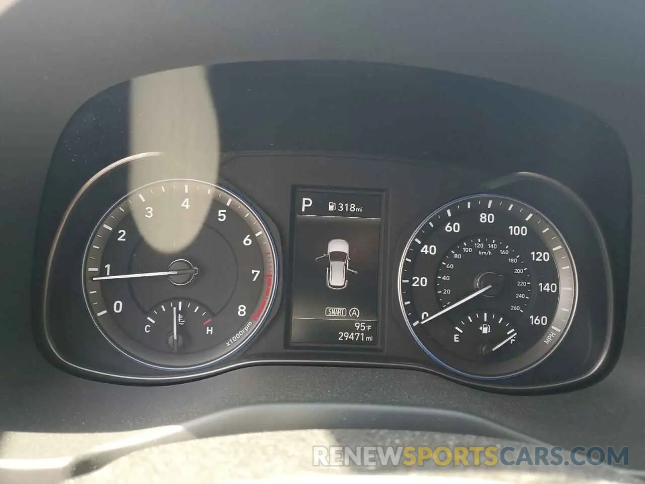 9 Photograph of a damaged car KM8K6CAB2PU933437 HYUNDAI KONA 2023