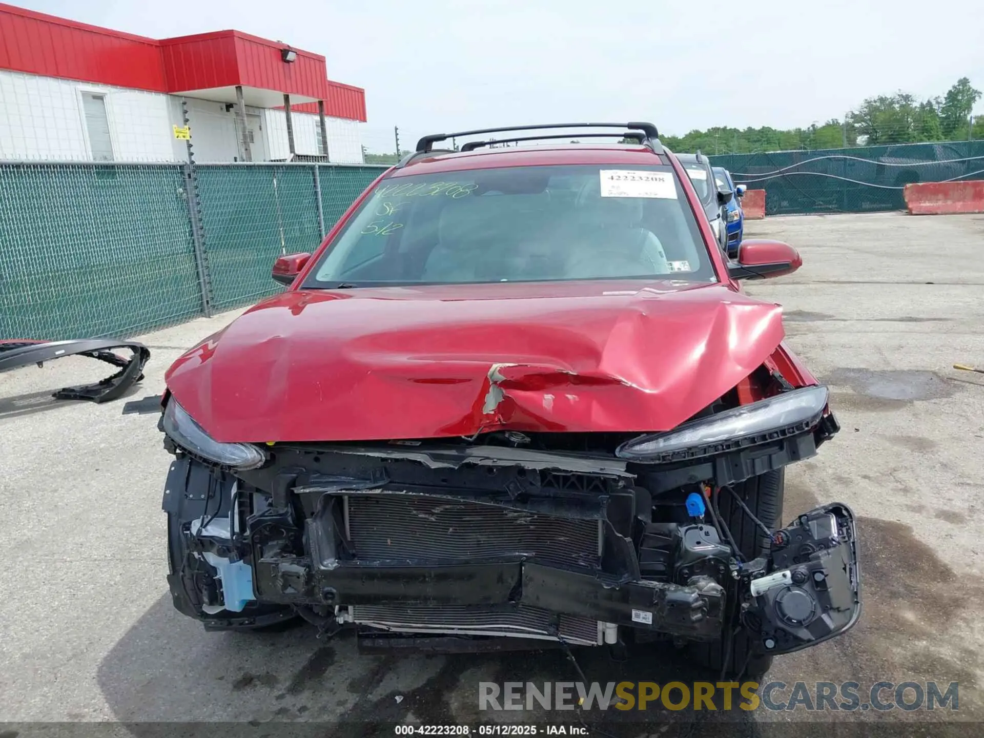 12 Photograph of a damaged car KM8K6CAB3PU053198 HYUNDAI KONA 2023