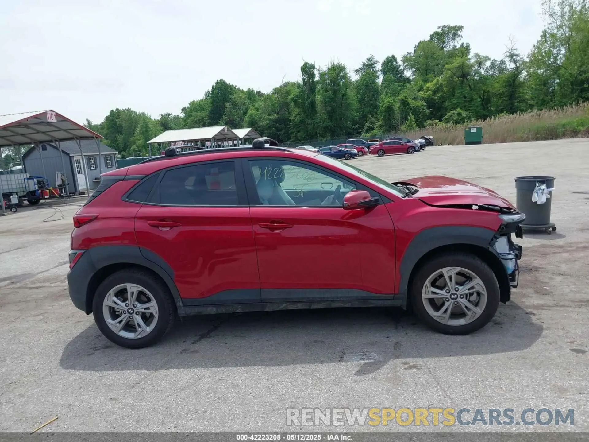 13 Photograph of a damaged car KM8K6CAB3PU053198 HYUNDAI KONA 2023