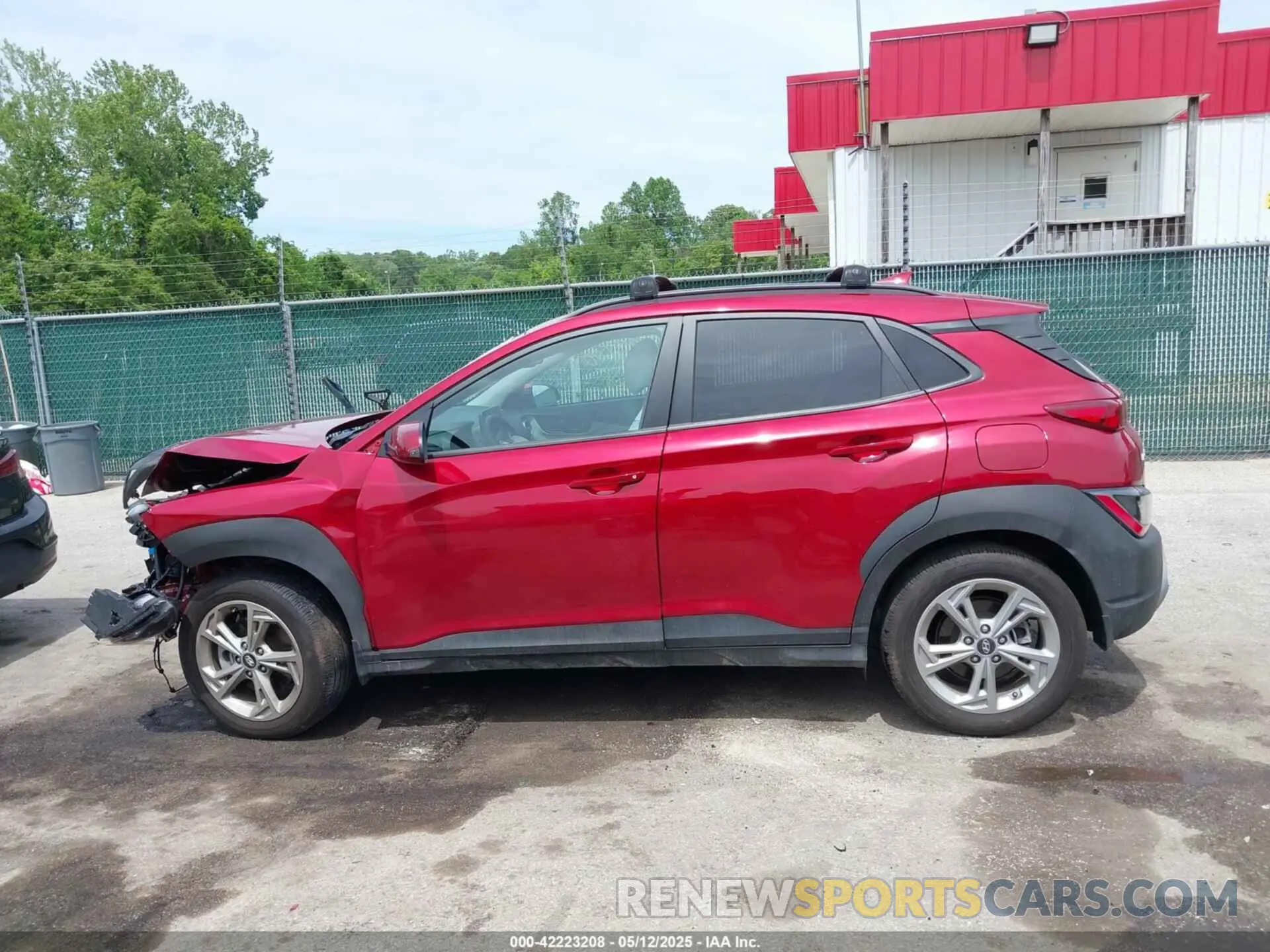 14 Photograph of a damaged car KM8K6CAB3PU053198 HYUNDAI KONA 2023