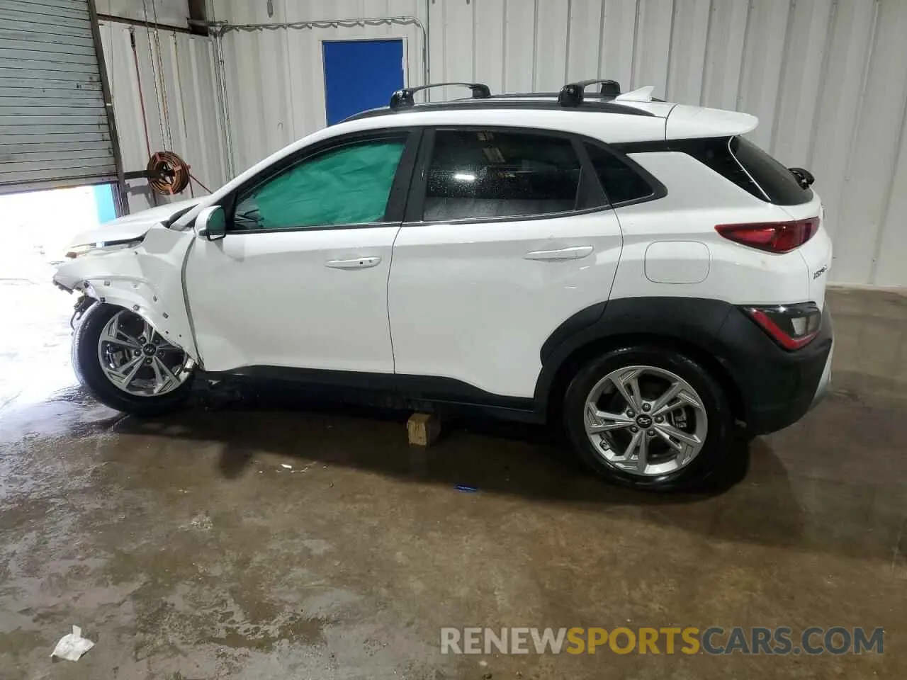2 Photograph of a damaged car KM8K6CAB3PU055128 HYUNDAI KONA 2023