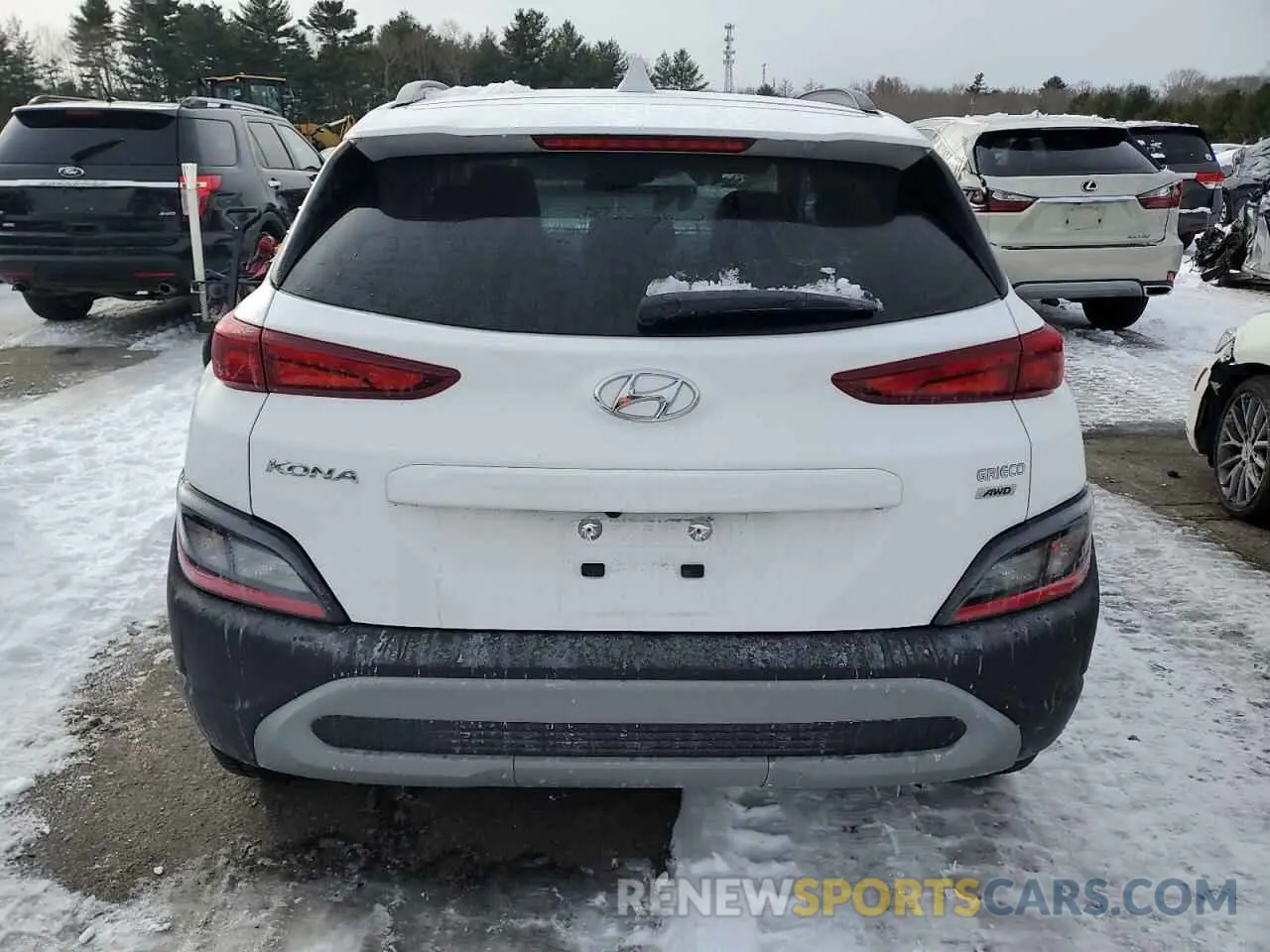 6 Photograph of a damaged car KM8K6CAB3PU970951 HYUNDAI KONA 2023
