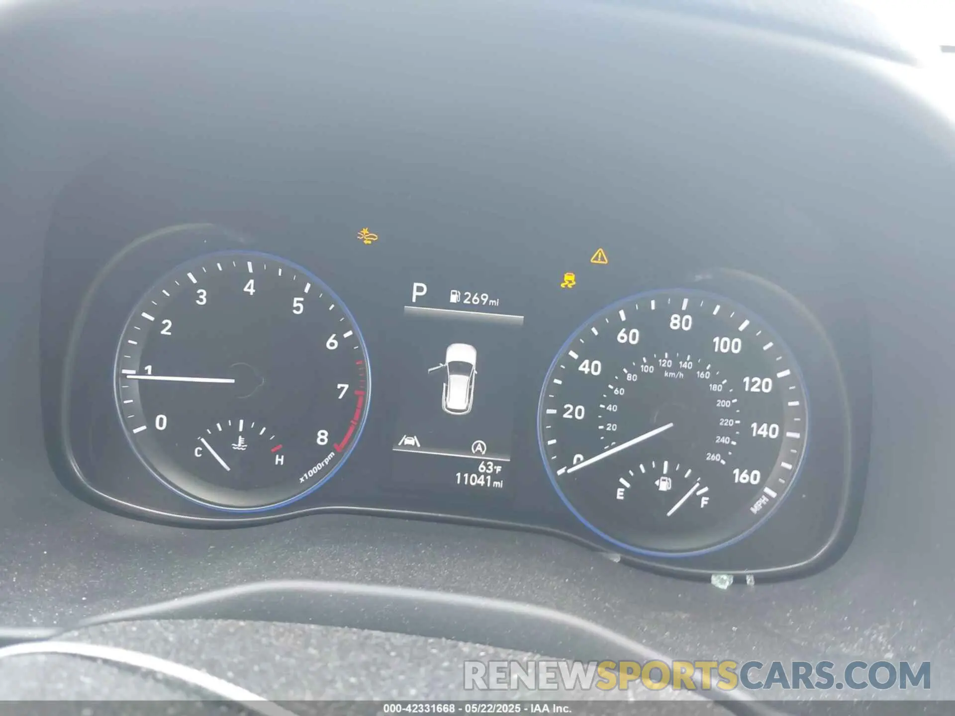 7 Photograph of a damaged car KM8K6CAB3PU993274 HYUNDAI KONA 2023