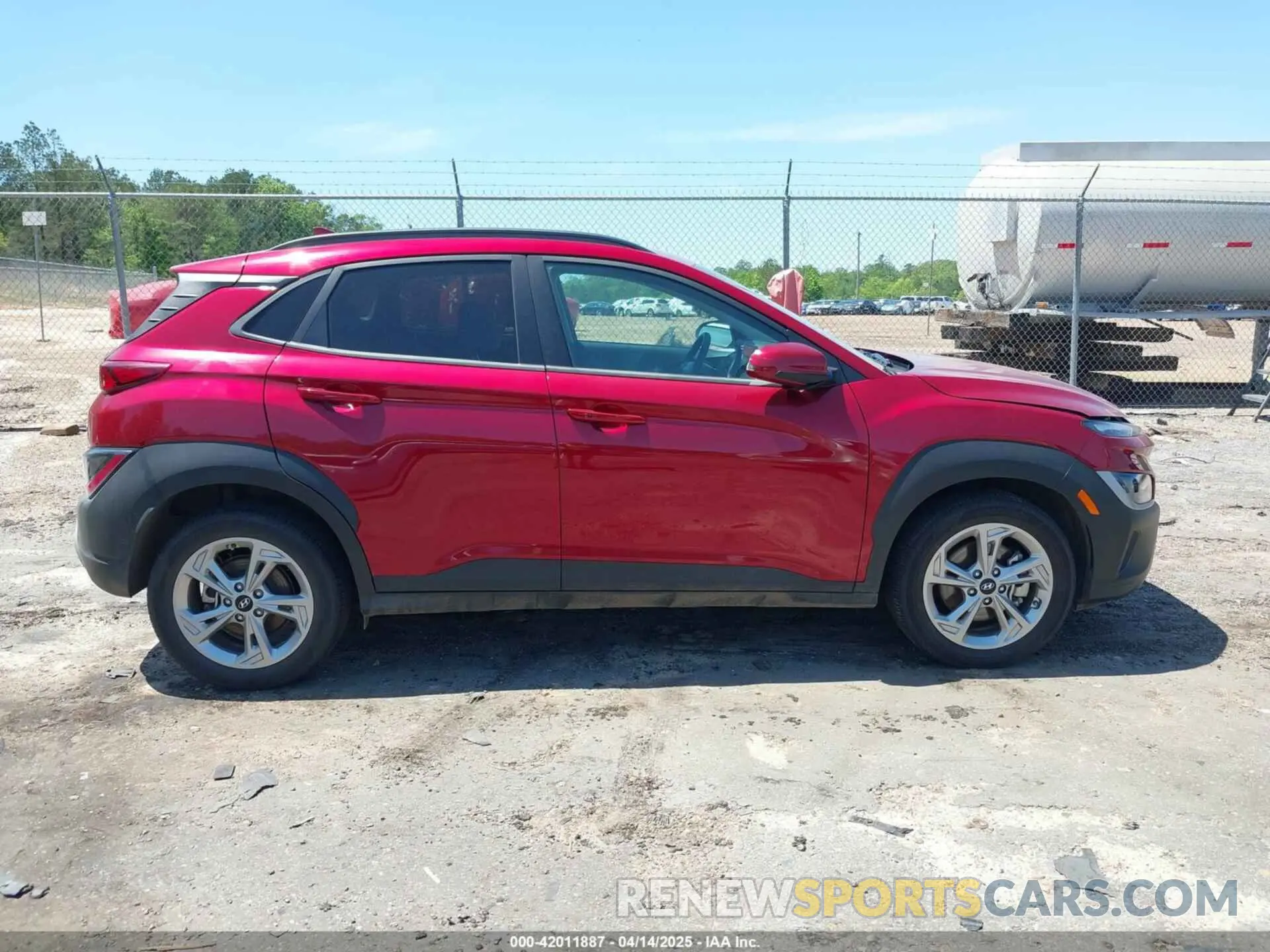13 Photograph of a damaged car KM8K6CAB4PU055901 HYUNDAI KONA 2023