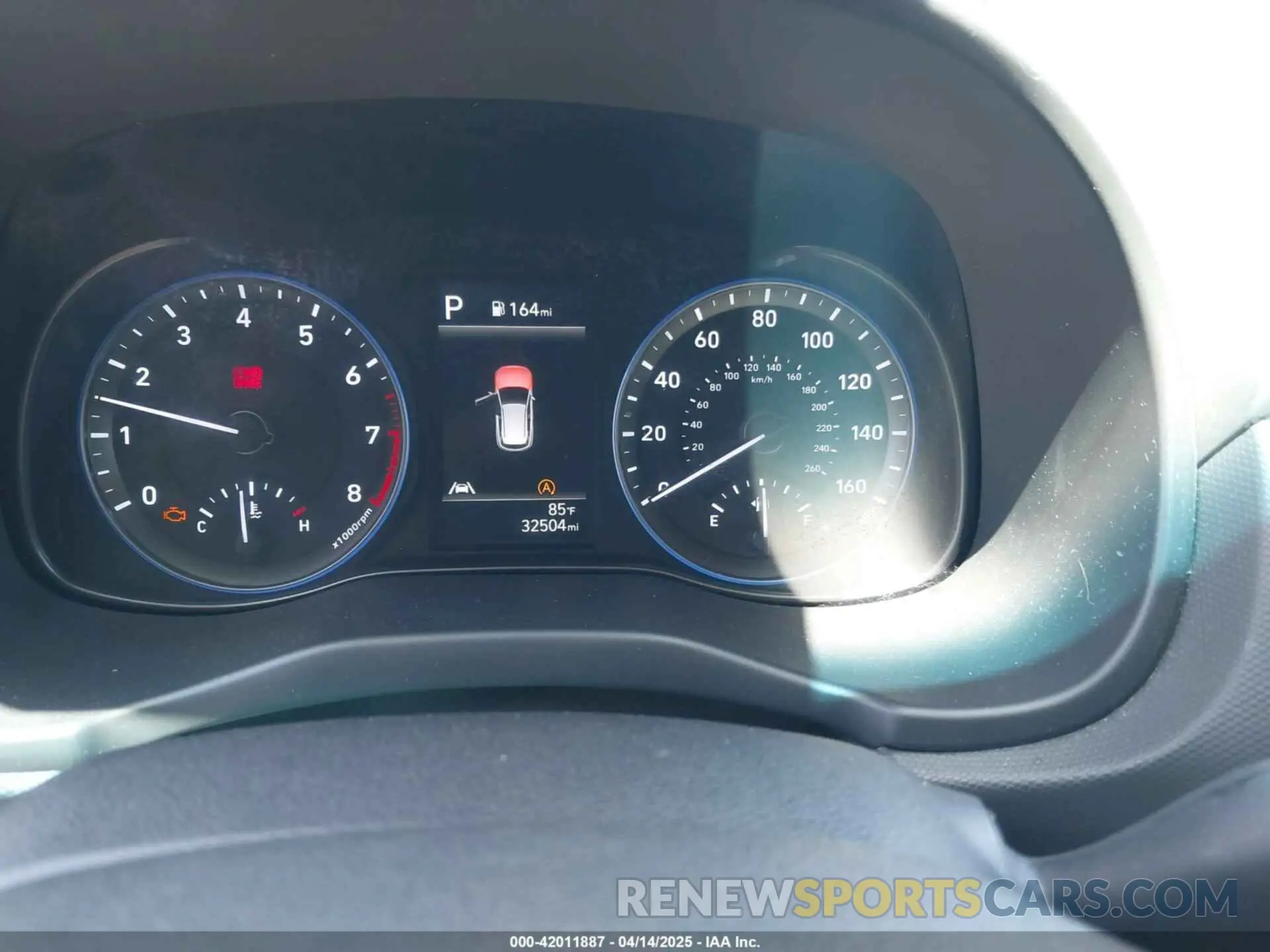 7 Photograph of a damaged car KM8K6CAB4PU055901 HYUNDAI KONA 2023