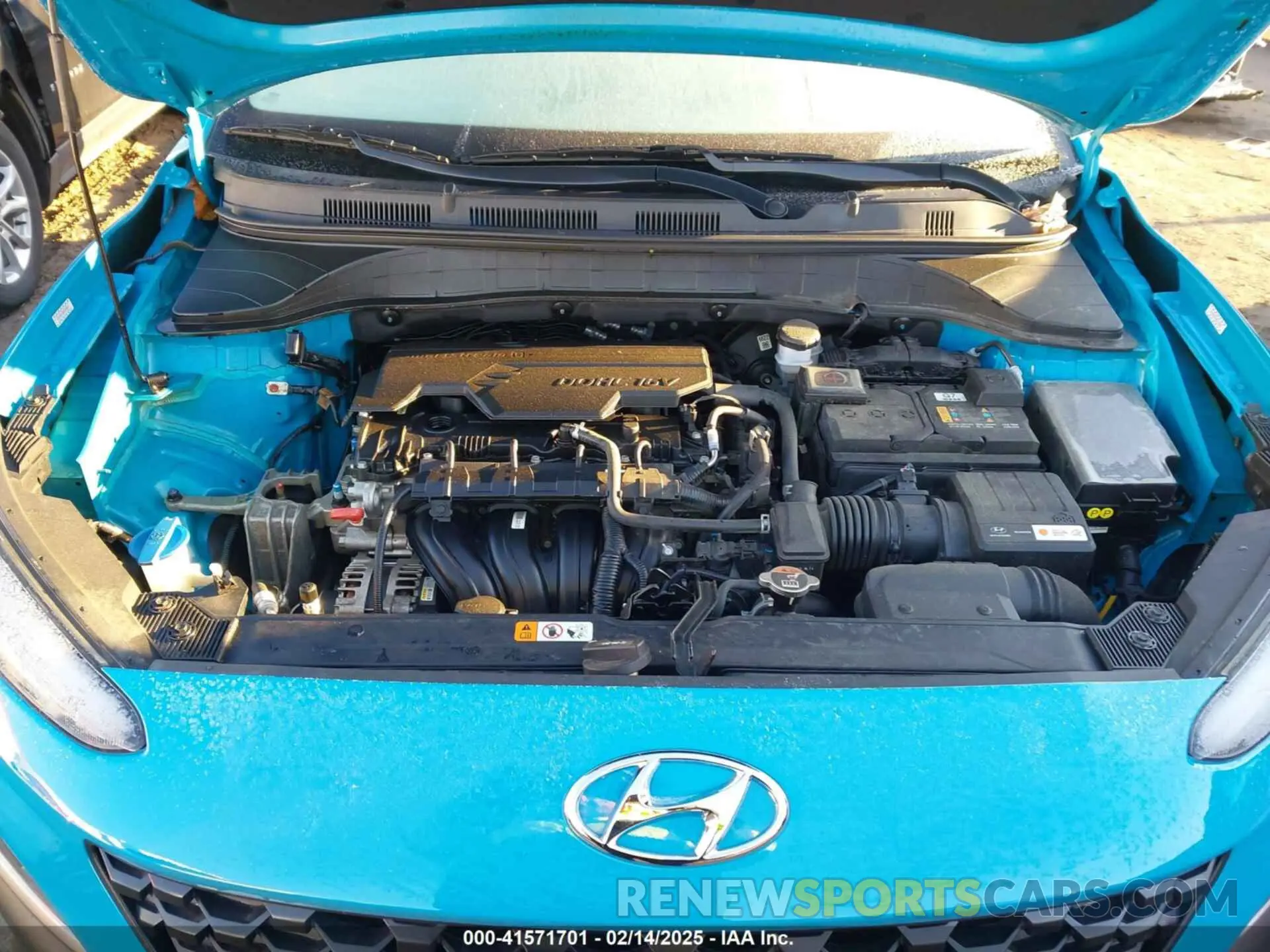 10 Photograph of a damaged car KM8K6CAB4PU984549 HYUNDAI KONA 2023