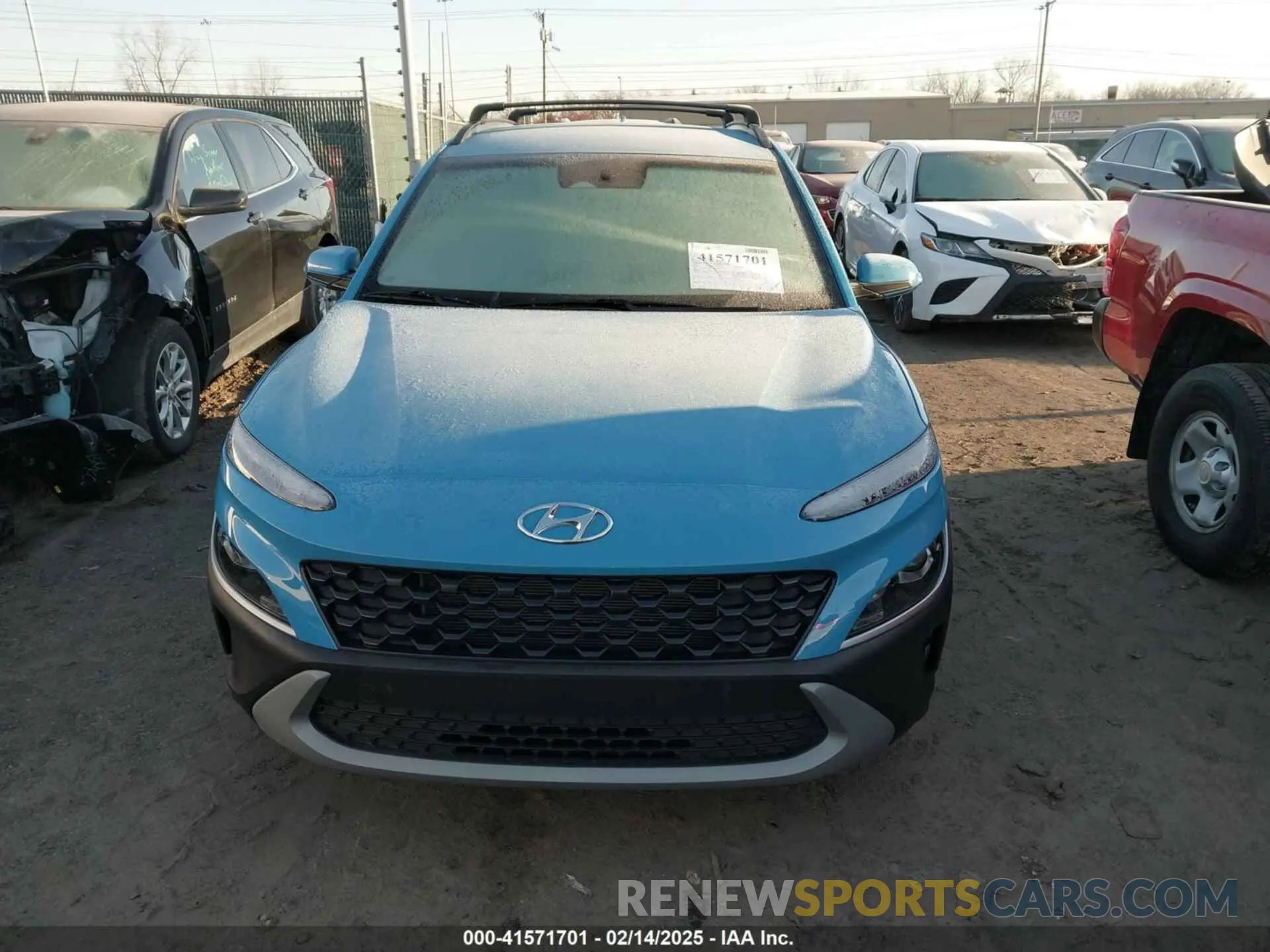 13 Photograph of a damaged car KM8K6CAB4PU984549 HYUNDAI KONA 2023