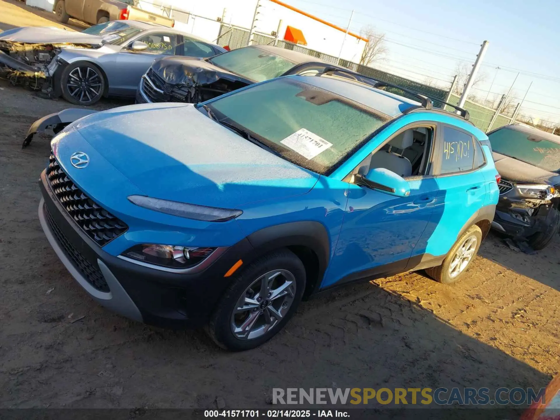15 Photograph of a damaged car KM8K6CAB4PU984549 HYUNDAI KONA 2023