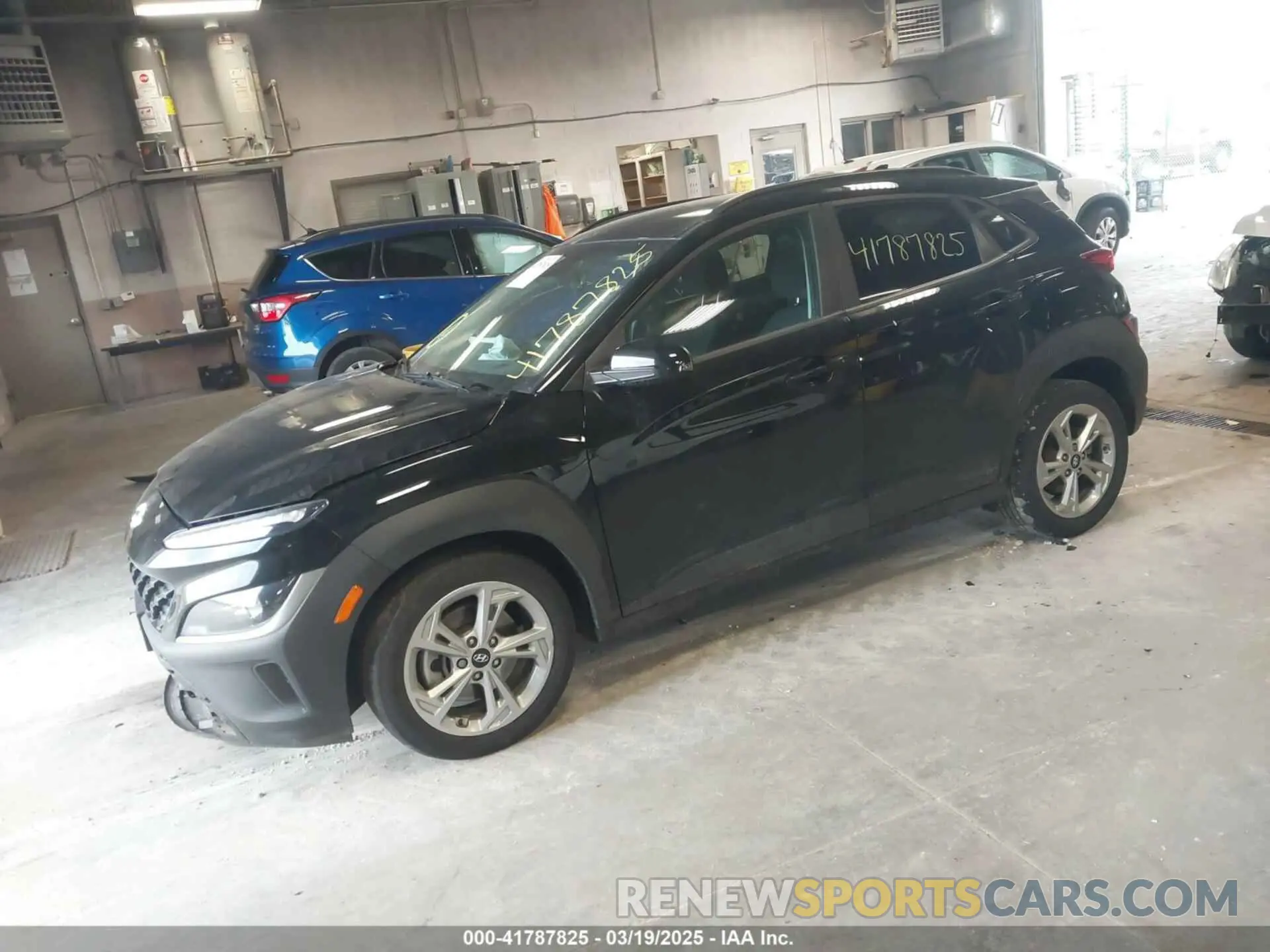 2 Photograph of a damaged car KM8K6CAB5PU011938 HYUNDAI KONA 2023