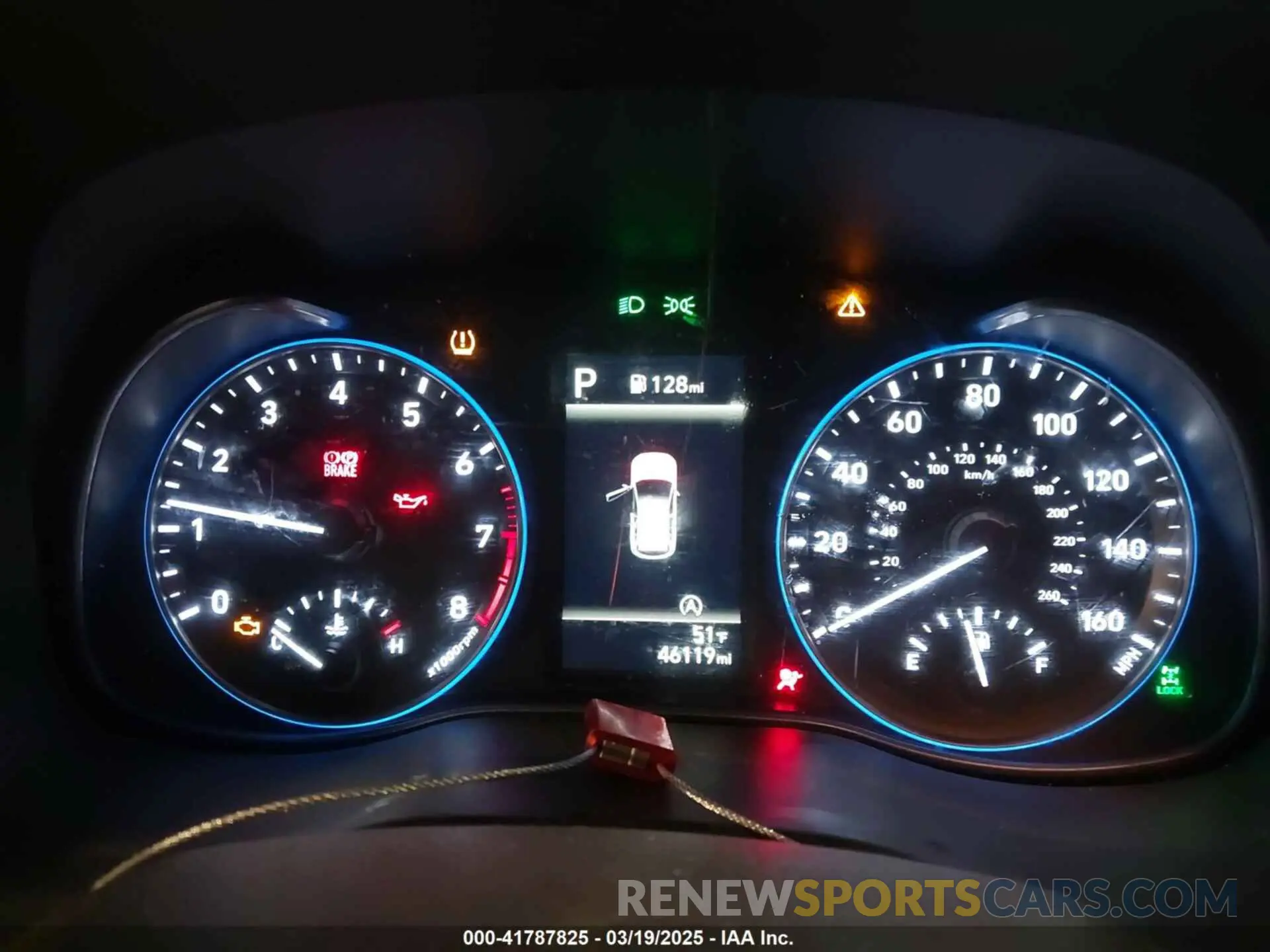 7 Photograph of a damaged car KM8K6CAB5PU011938 HYUNDAI KONA 2023