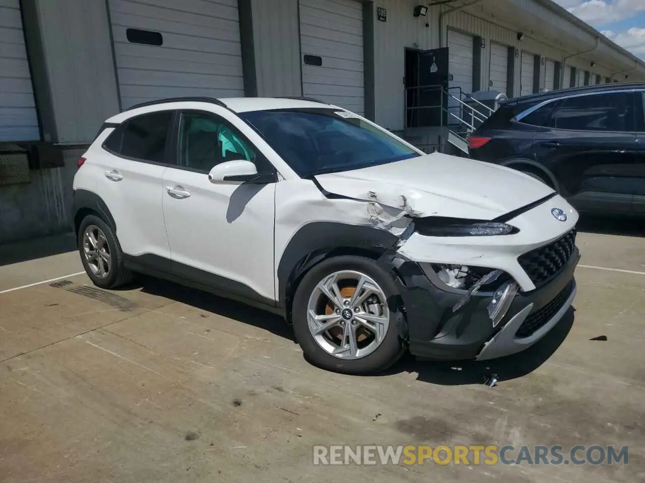 4 Photograph of a damaged car KM8K6CAB5PU063182 HYUNDAI KONA 2023