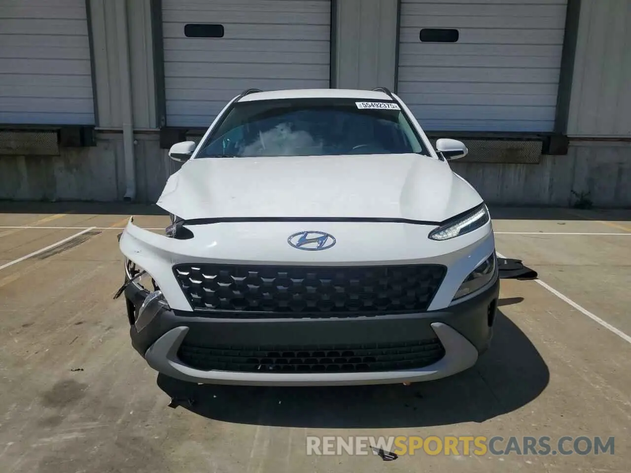 5 Photograph of a damaged car KM8K6CAB5PU063182 HYUNDAI KONA 2023