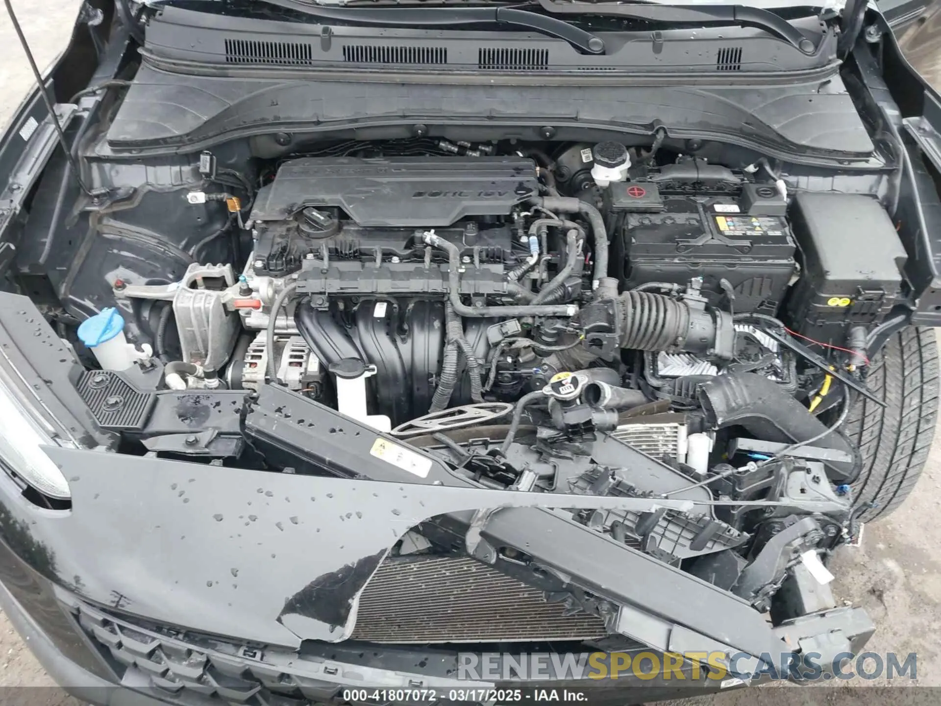 10 Photograph of a damaged car KM8K6CAB5PU941273 HYUNDAI KONA 2023