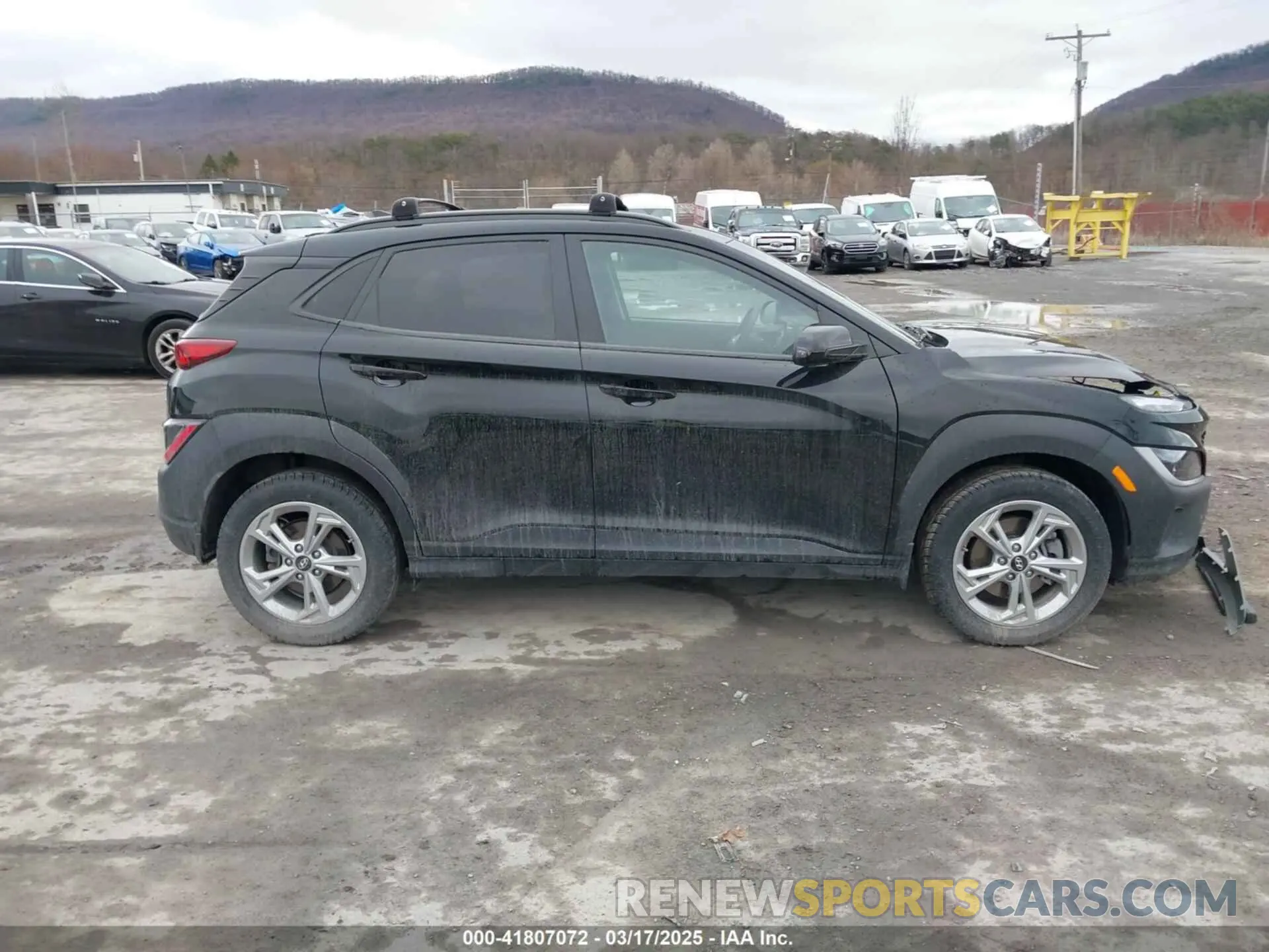 14 Photograph of a damaged car KM8K6CAB5PU941273 HYUNDAI KONA 2023
