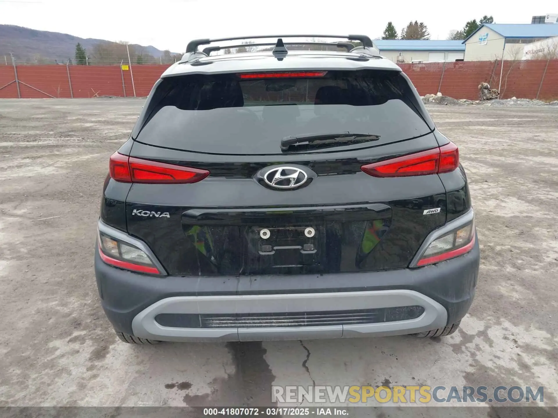 17 Photograph of a damaged car KM8K6CAB5PU941273 HYUNDAI KONA 2023