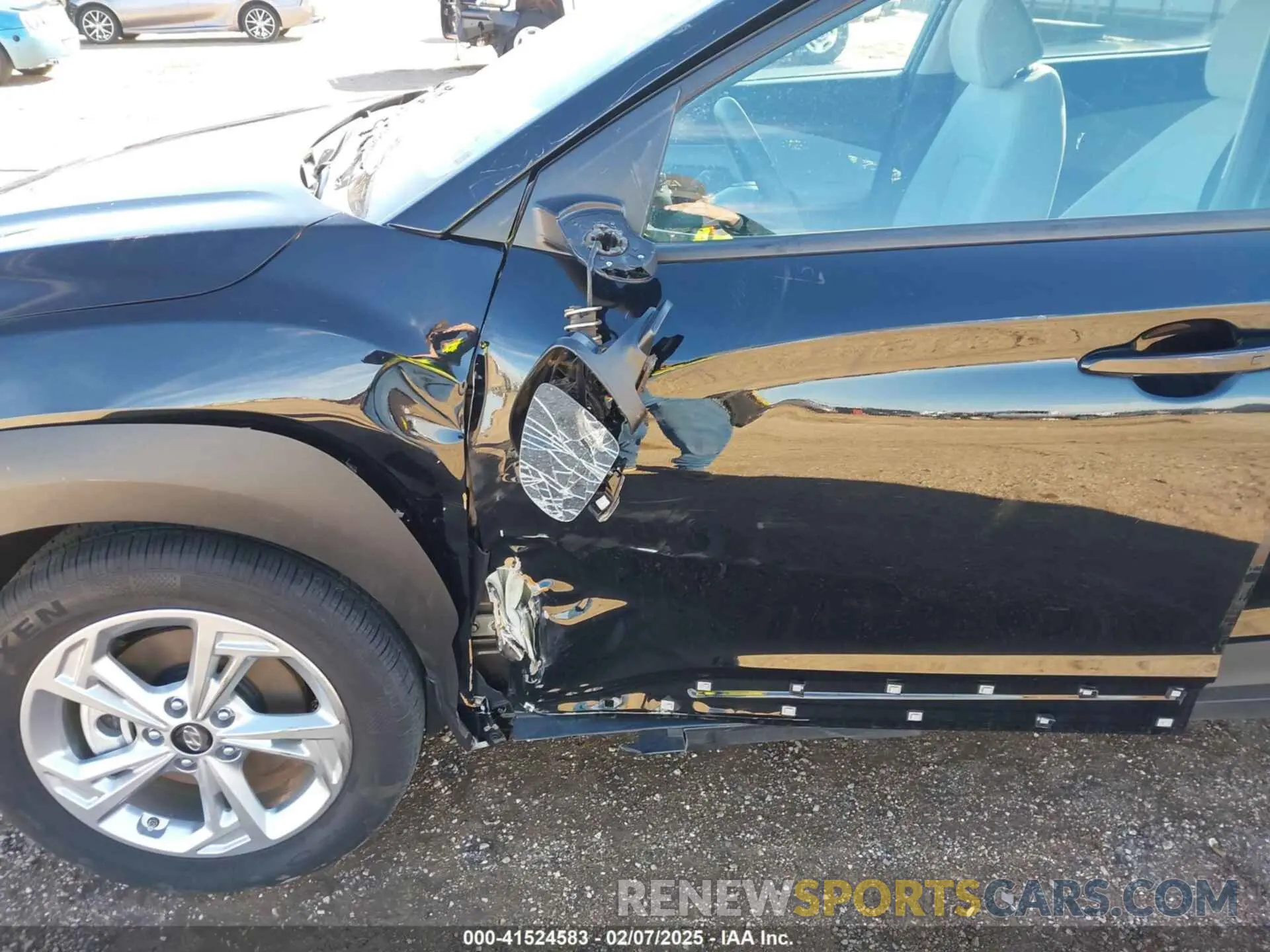 6 Photograph of a damaged car KM8K6CAB6PU054202 HYUNDAI KONA 2023
