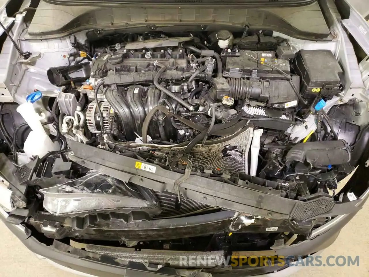 12 Photograph of a damaged car KM8K6CAB6PU983807 HYUNDAI KONA 2023