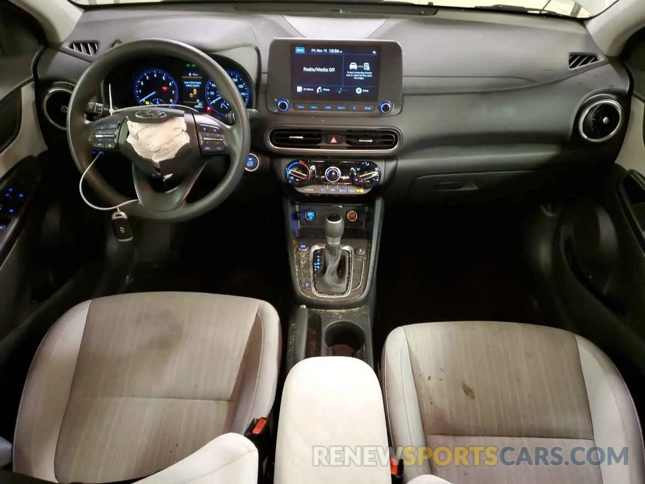 8 Photograph of a damaged car KM8K6CAB6PU983807 HYUNDAI KONA 2023