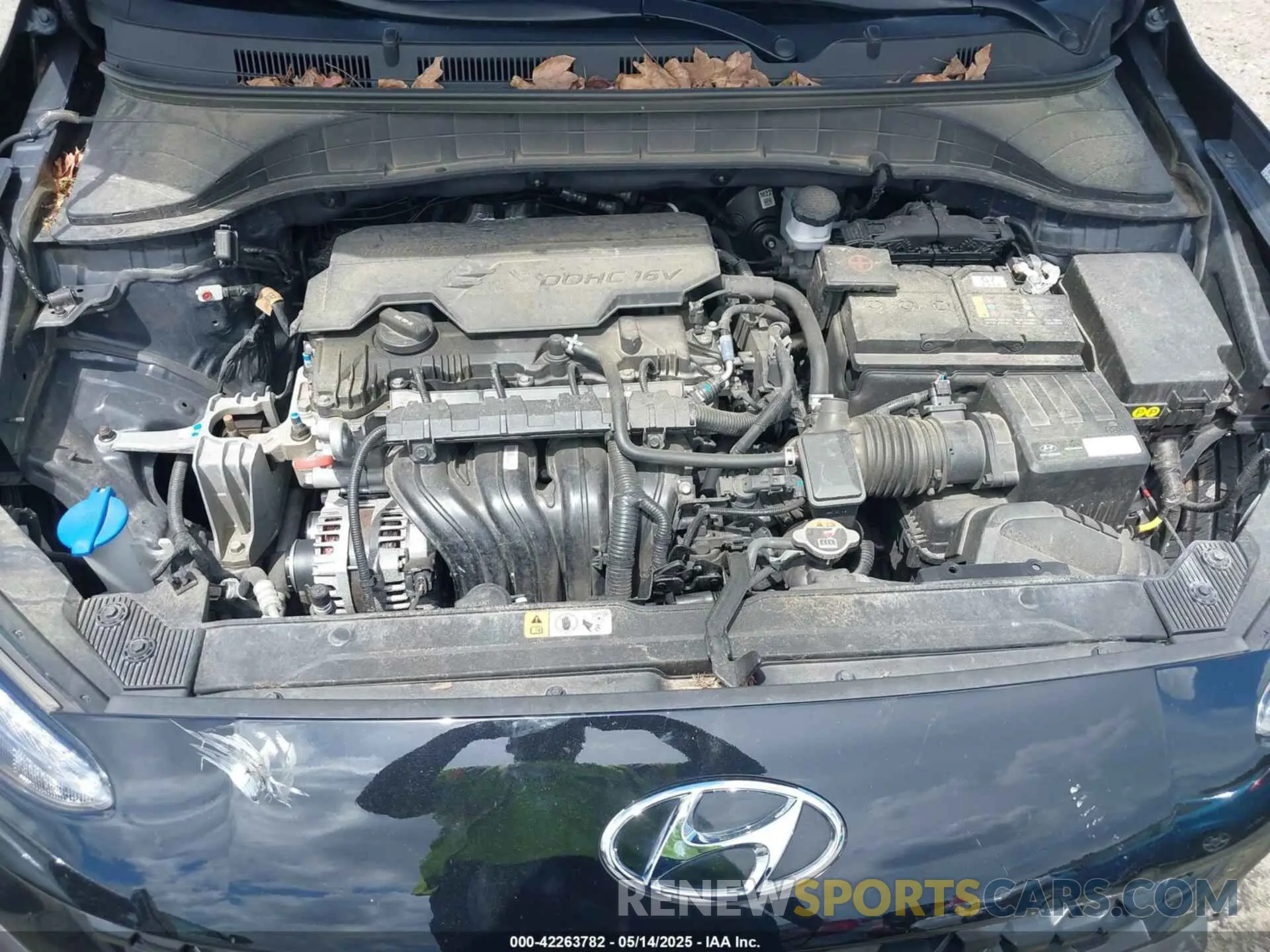 10 Photograph of a damaged car KM8K6CAB6PU996783 HYUNDAI KONA 2023