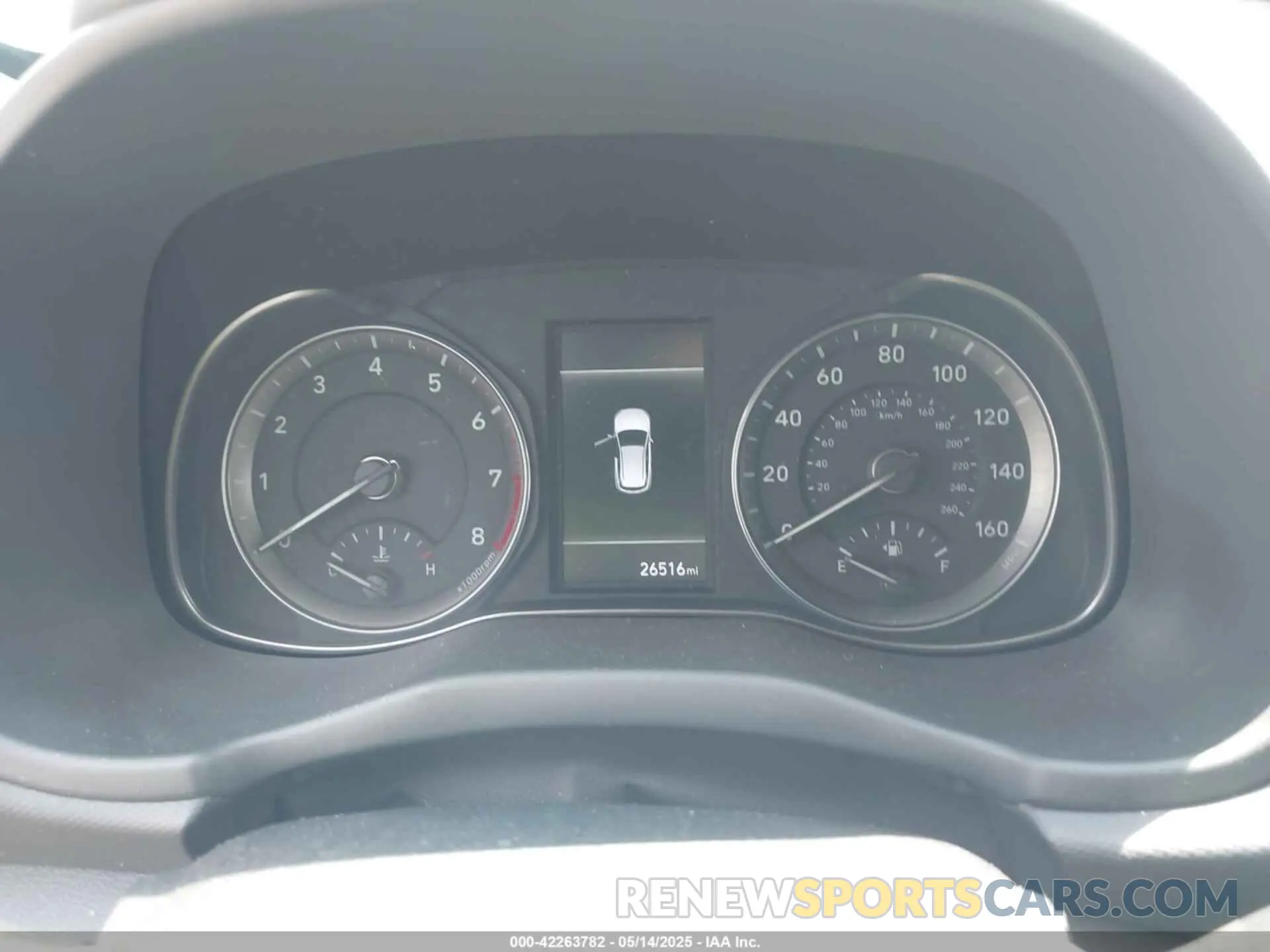 7 Photograph of a damaged car KM8K6CAB6PU996783 HYUNDAI KONA 2023