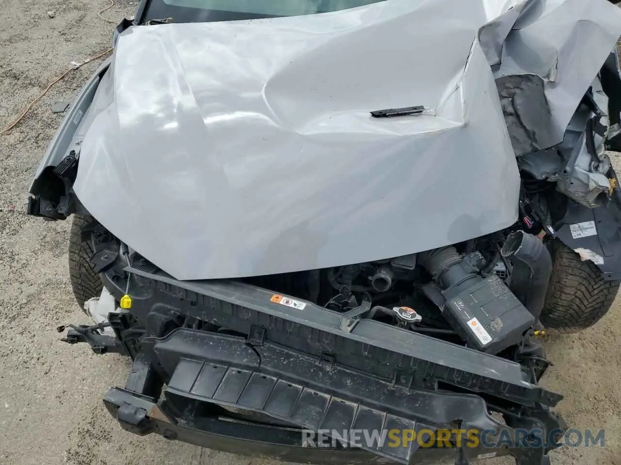 11 Photograph of a damaged car KM8K6CAB7PU007275 HYUNDAI KONA 2023