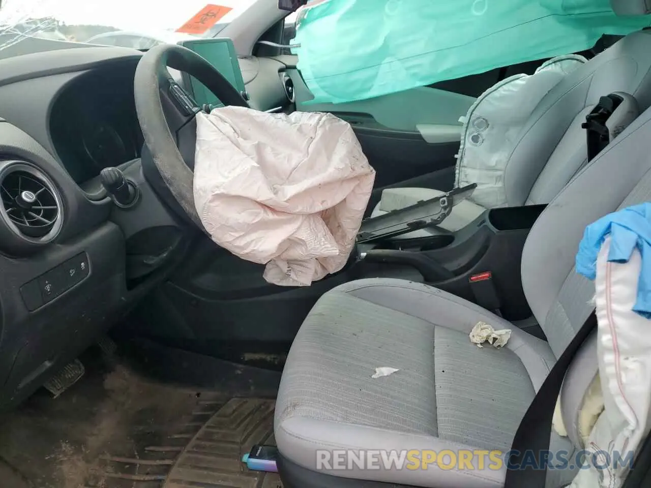 7 Photograph of a damaged car KM8K6CAB7PU007275 HYUNDAI KONA 2023