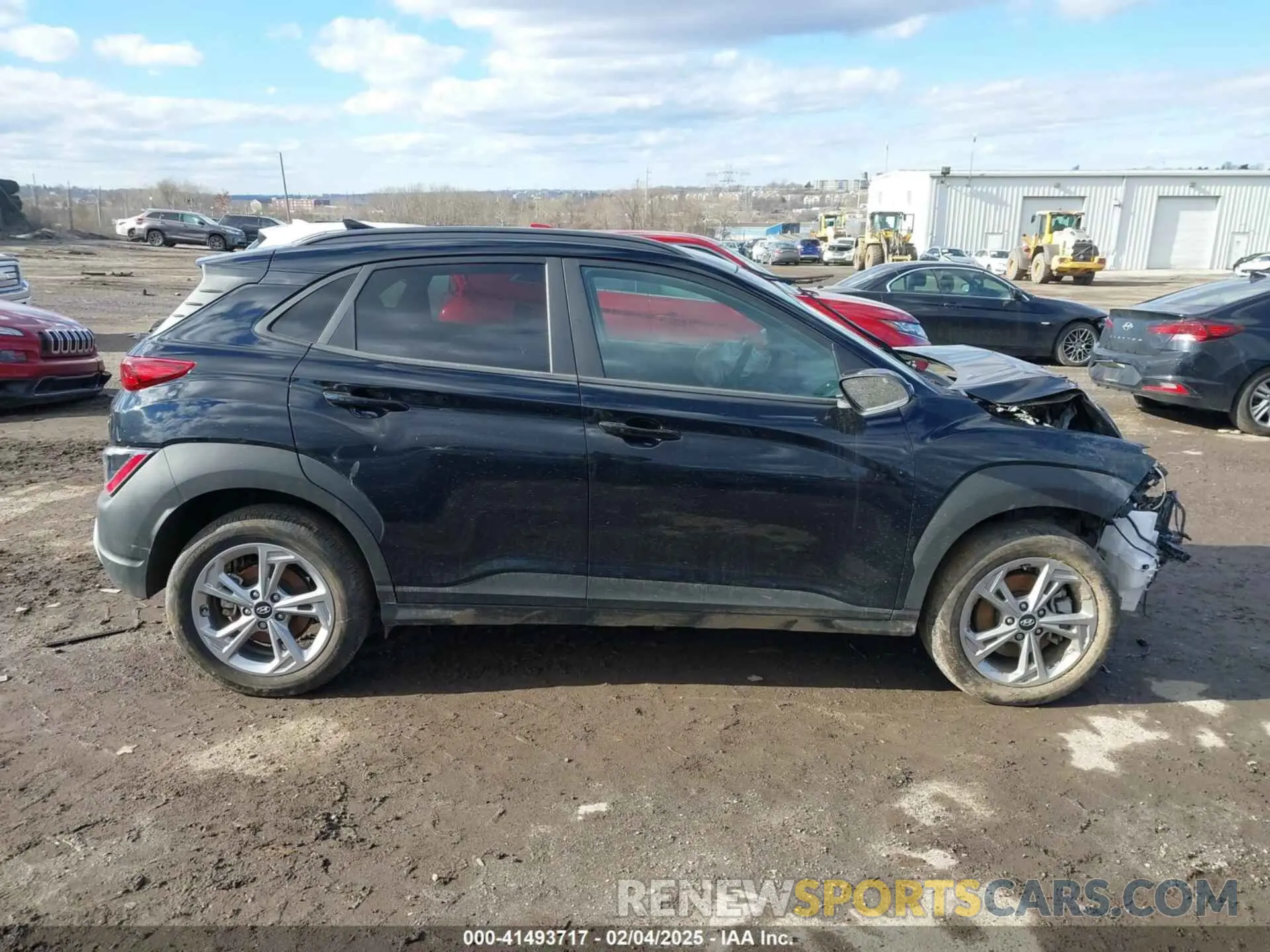 12 Photograph of a damaged car KM8K6CAB8PU041614 HYUNDAI KONA 2023