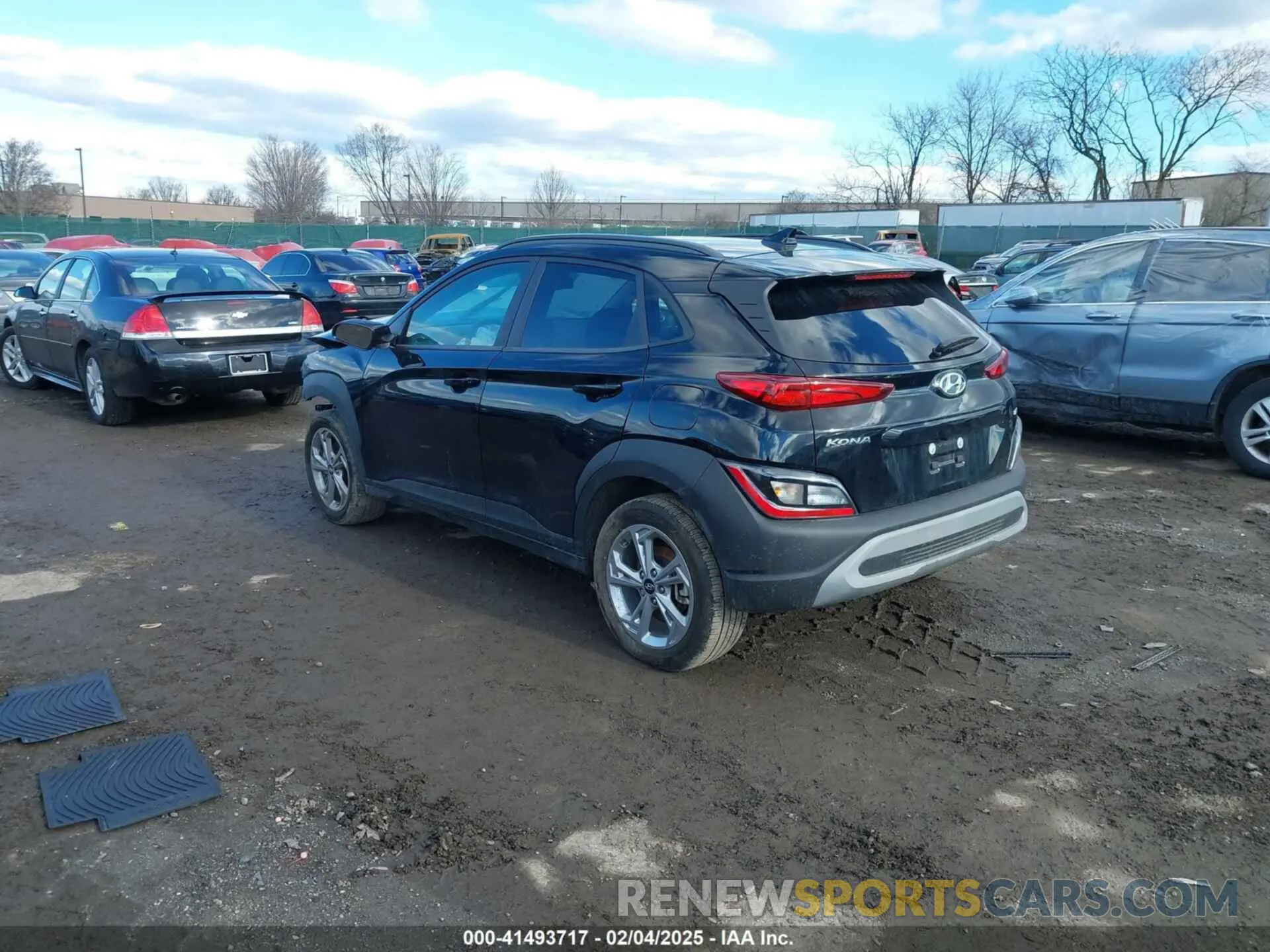 3 Photograph of a damaged car KM8K6CAB8PU041614 HYUNDAI KONA 2023