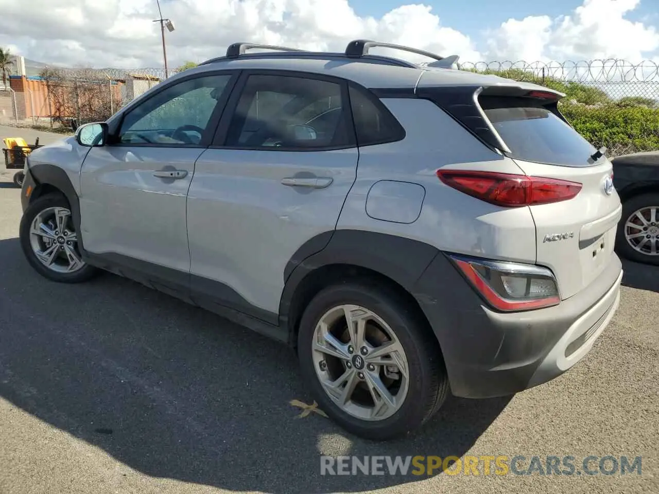 2 Photograph of a damaged car KM8K6CAB8PU041726 HYUNDAI KONA 2023