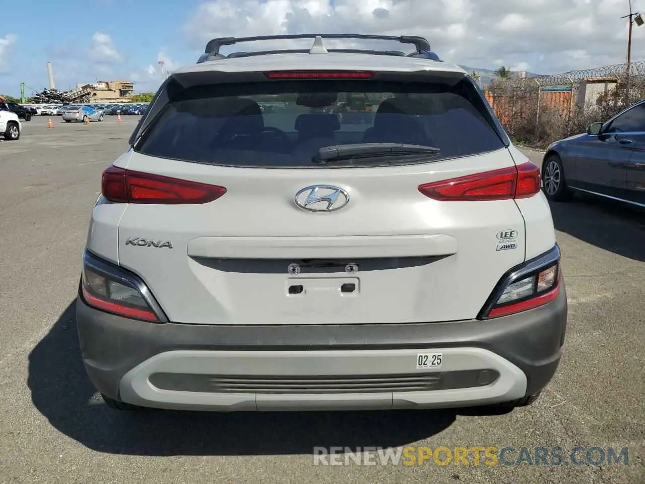 6 Photograph of a damaged car KM8K6CAB8PU041726 HYUNDAI KONA 2023