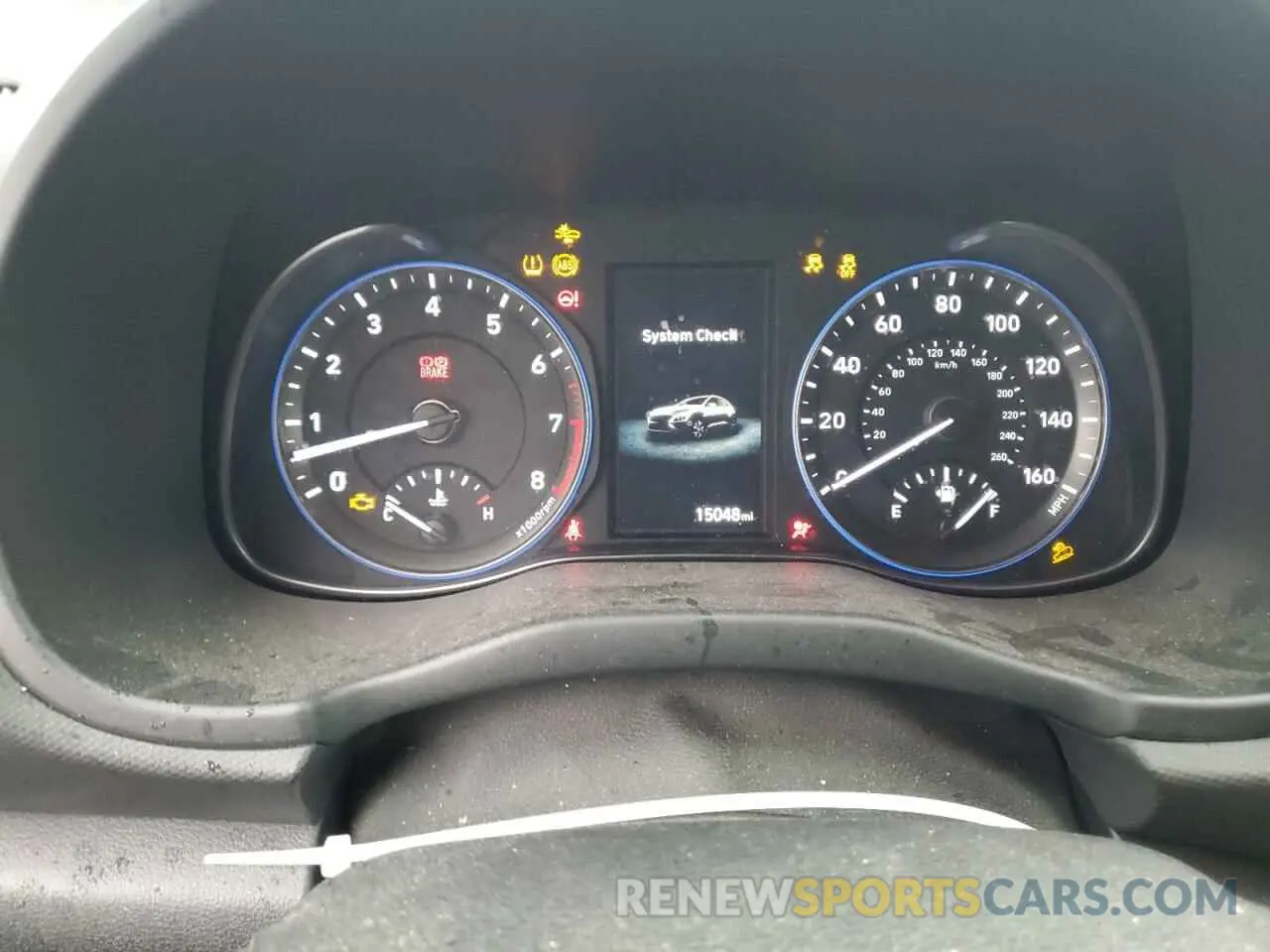 9 Photograph of a damaged car KM8K6CAB8PU043170 HYUNDAI KONA 2023
