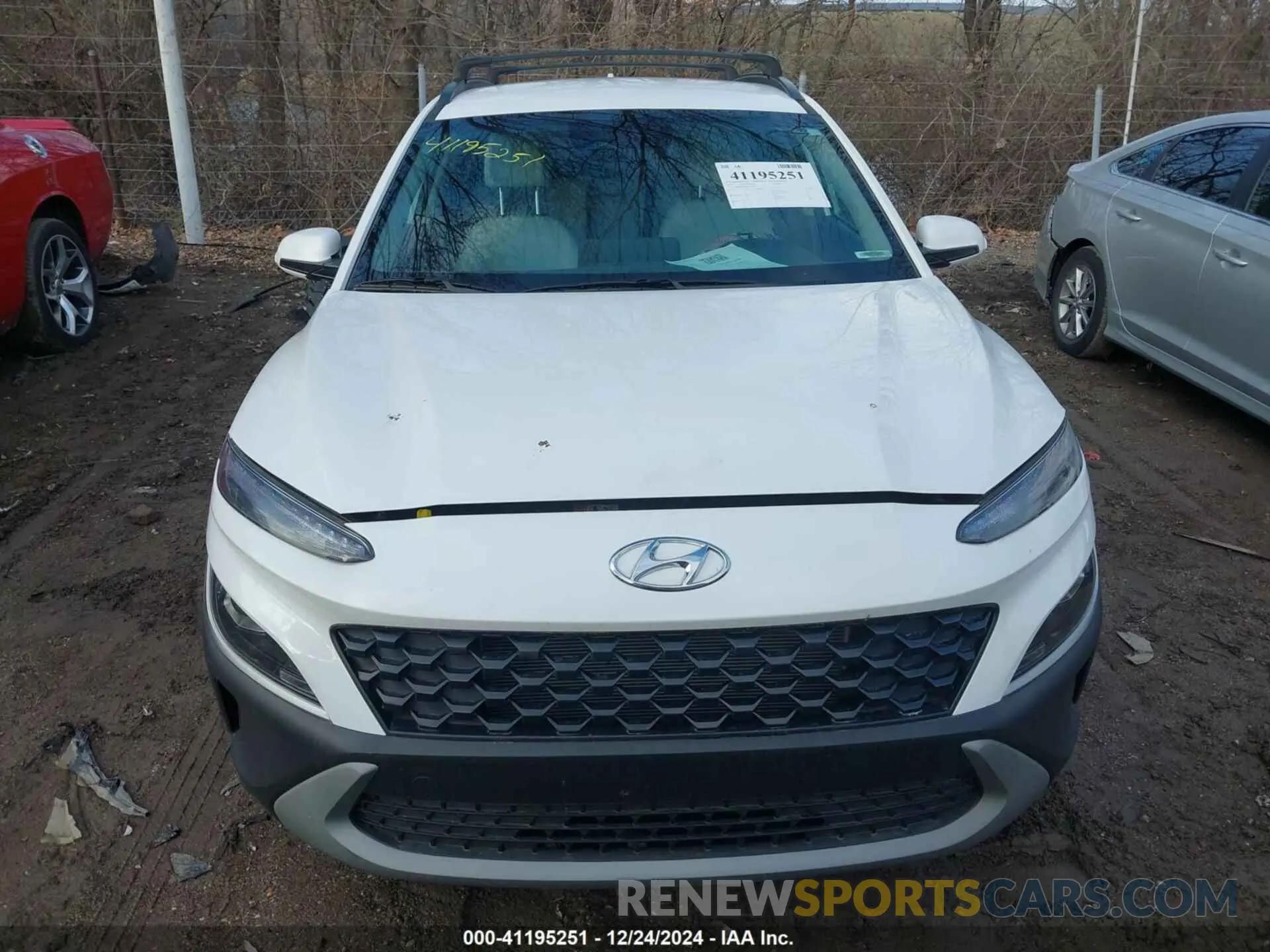 13 Photograph of a damaged car KM8K6CAB8PU051656 HYUNDAI KONA 2023