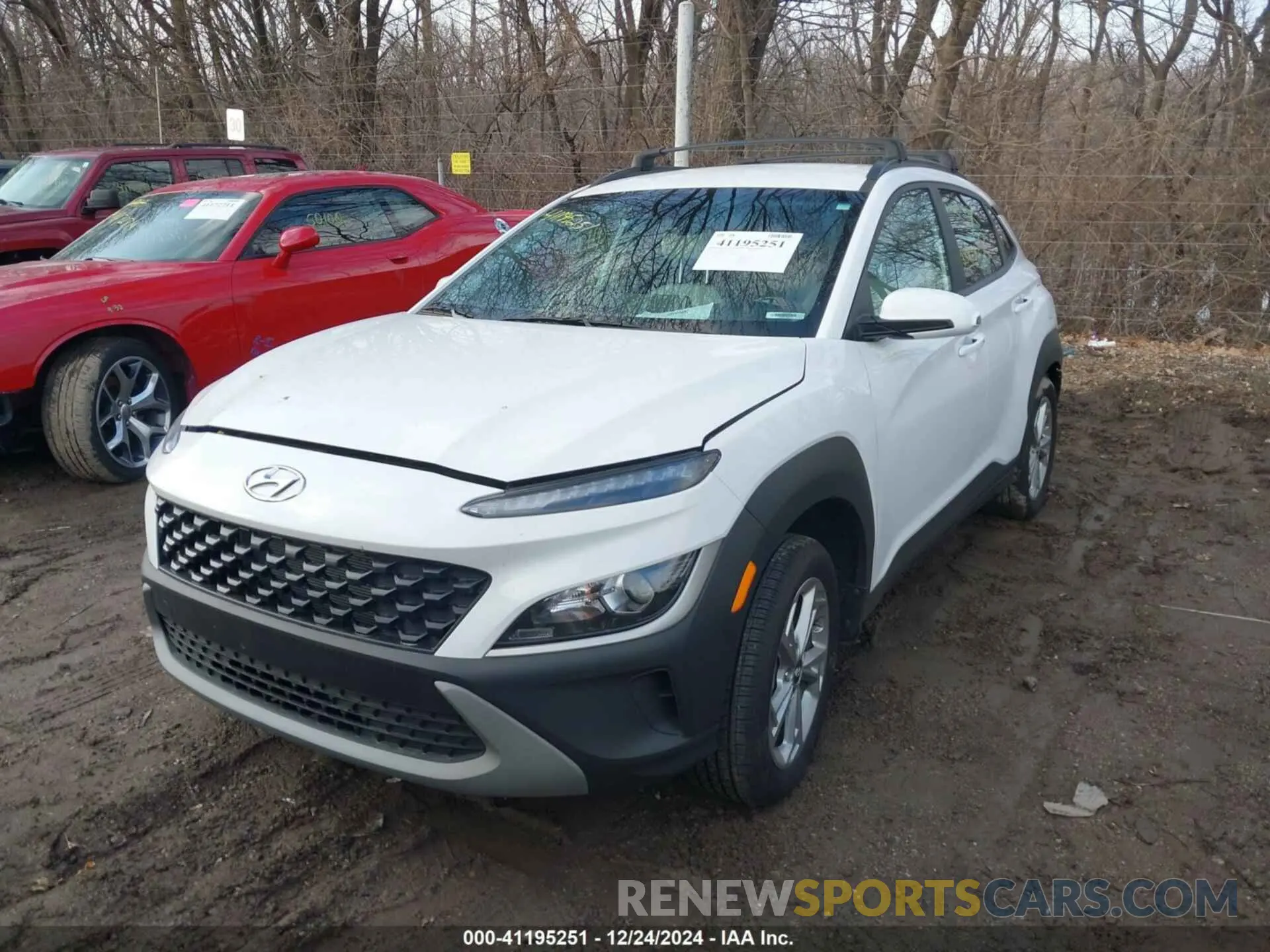 2 Photograph of a damaged car KM8K6CAB8PU051656 HYUNDAI KONA 2023