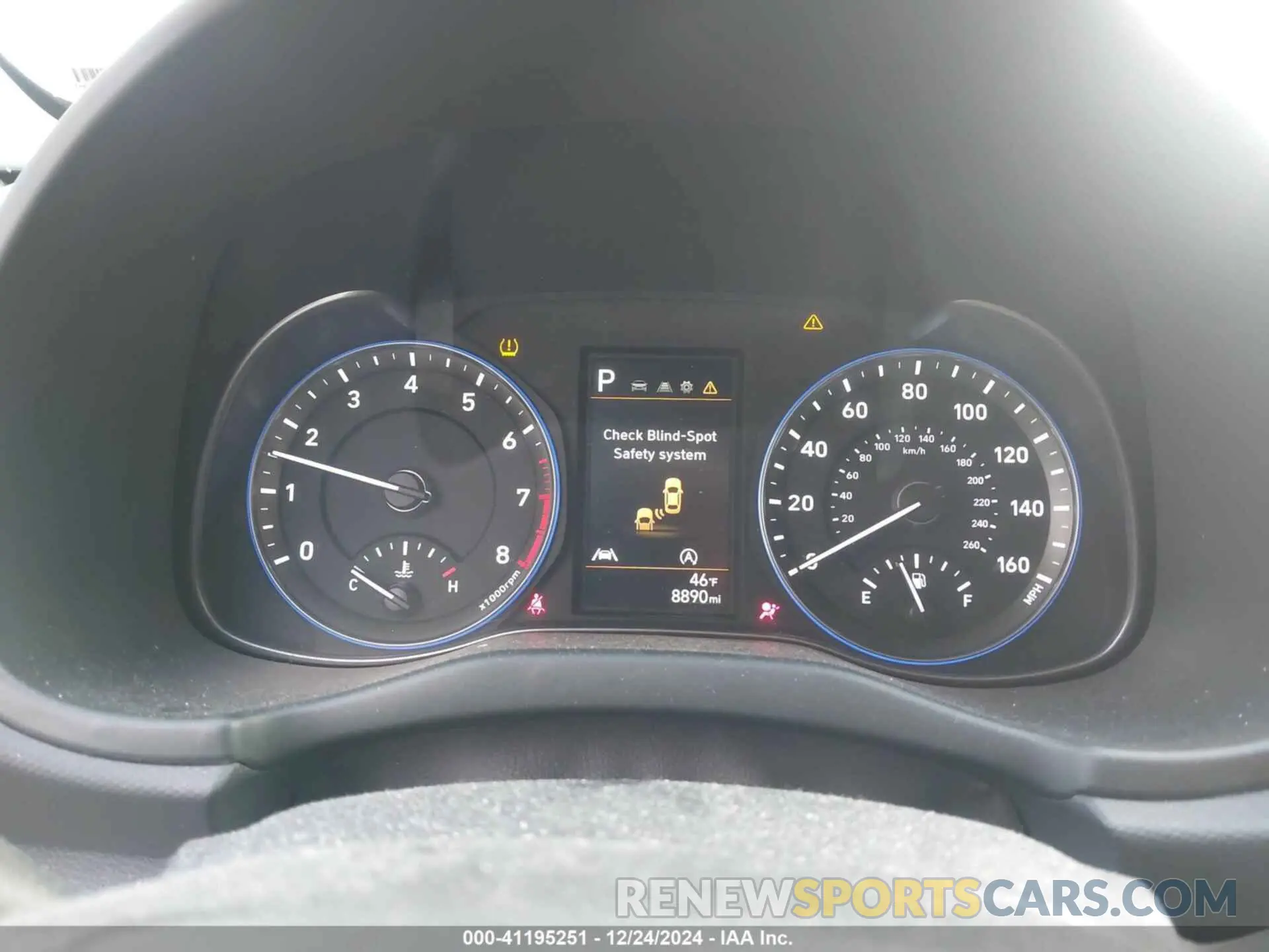 7 Photograph of a damaged car KM8K6CAB8PU051656 HYUNDAI KONA 2023
