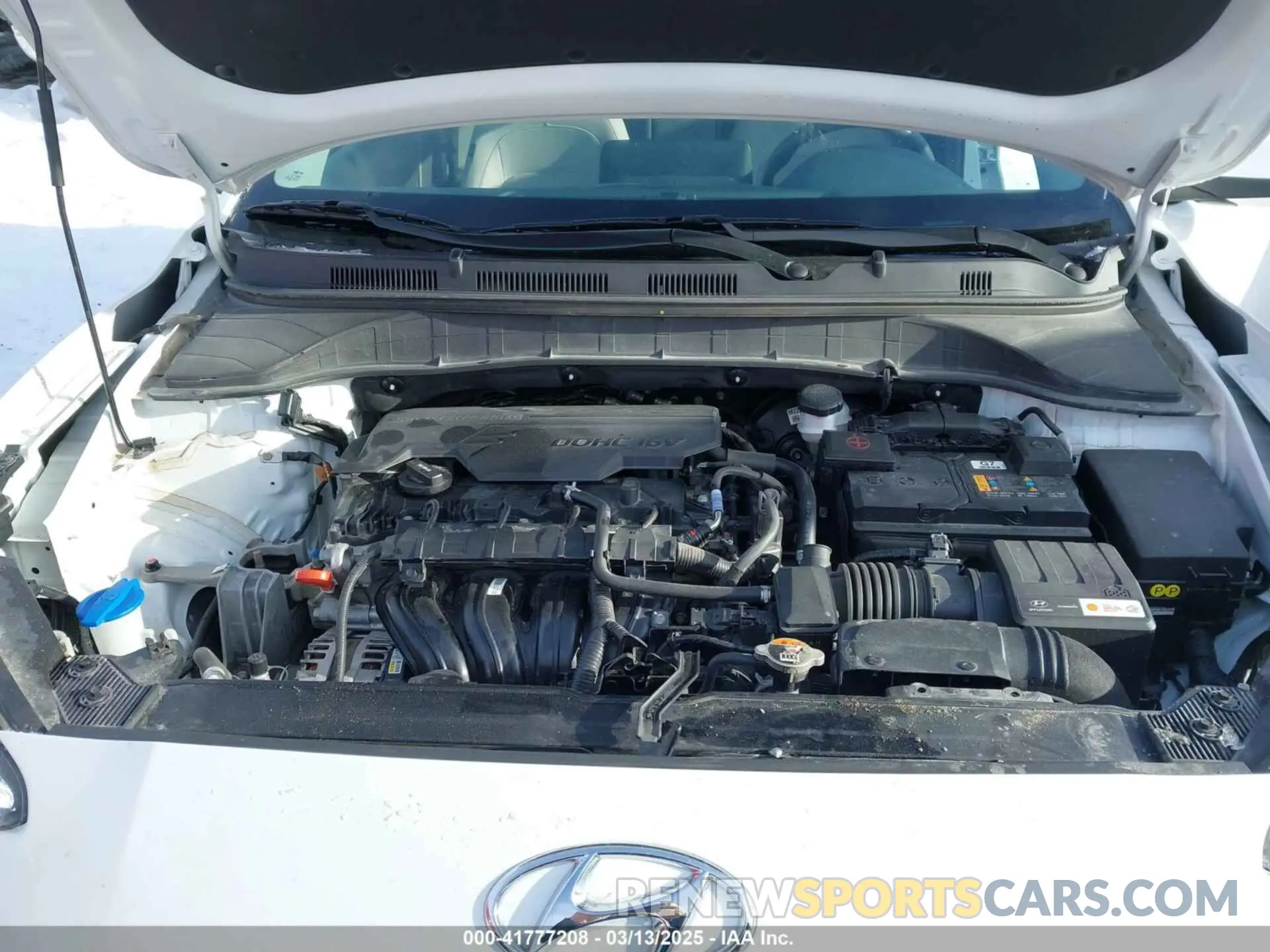 10 Photograph of a damaged car KM8K6CAB8PU981606 HYUNDAI KONA 2023